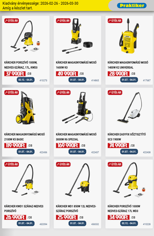 praktiker - Praktiker akciós újság, érvényes 2026.02.26. - 2026.03.30. - page: 5