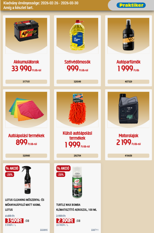praktiker - Praktiker akciós újság, érvényes 2026.02.26. - 2026.03.30. - page: 19