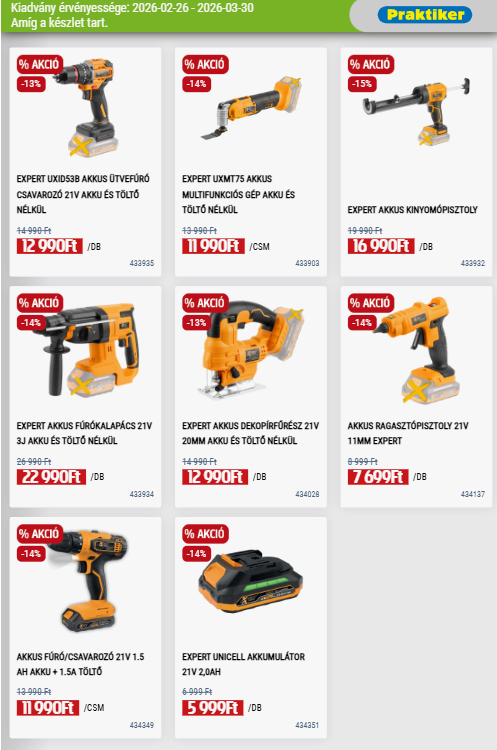 praktiker - Praktiker akciós újság, érvényes 2026.02.26. - 2026.03.30. - page: 10