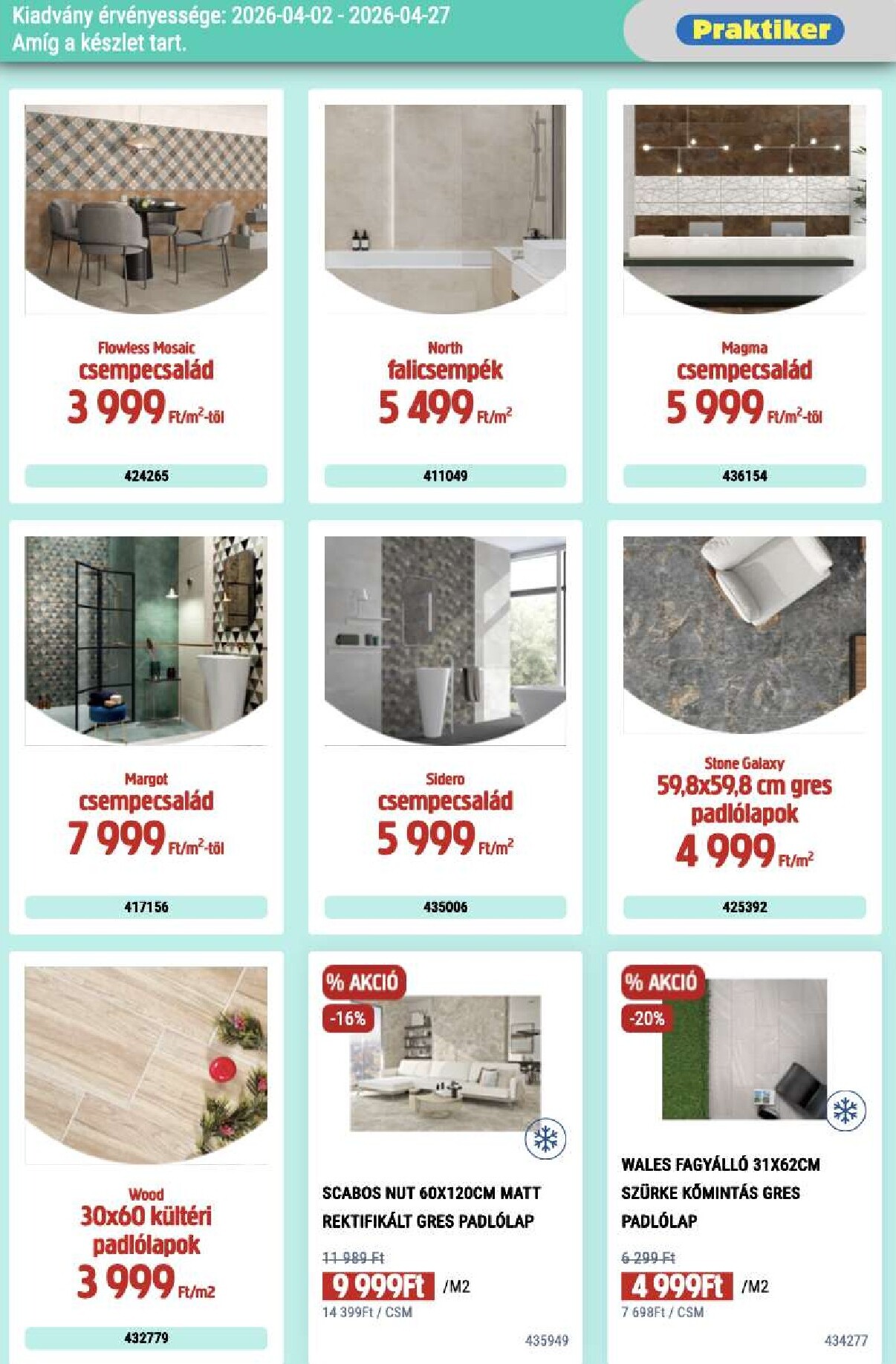 praktiker - Praktiker akciós újság, érvényes 2026.04.02. - 2026.04.27. - page: 15