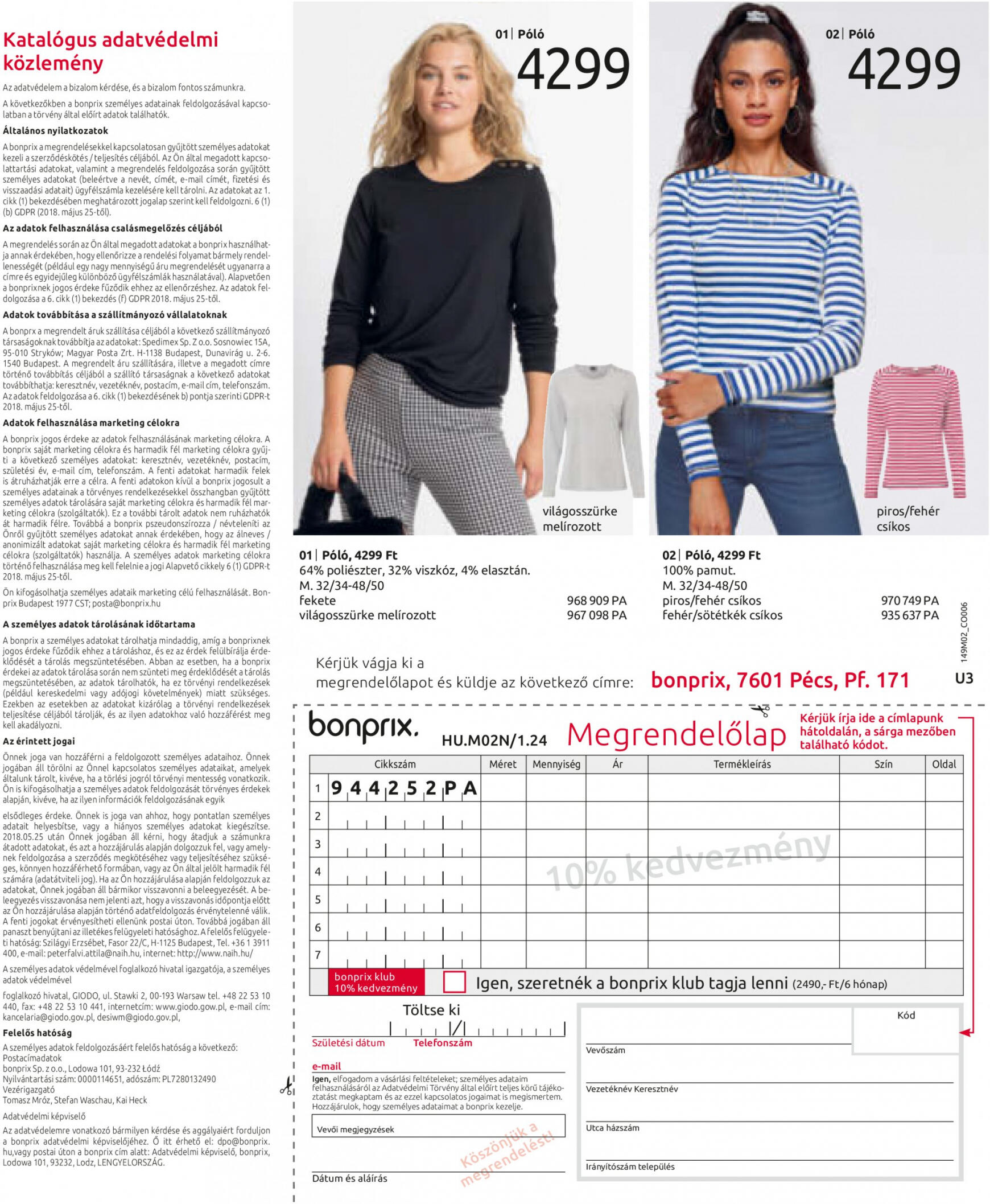 bonprix - Bonprix - FARMERTRENDEK dátumtól érvényes 2024.02.15. - page: 99 bonprix - Bonprix - FARMERTRENDEK dátumtól érvényes 2024.02.15. - page: 99