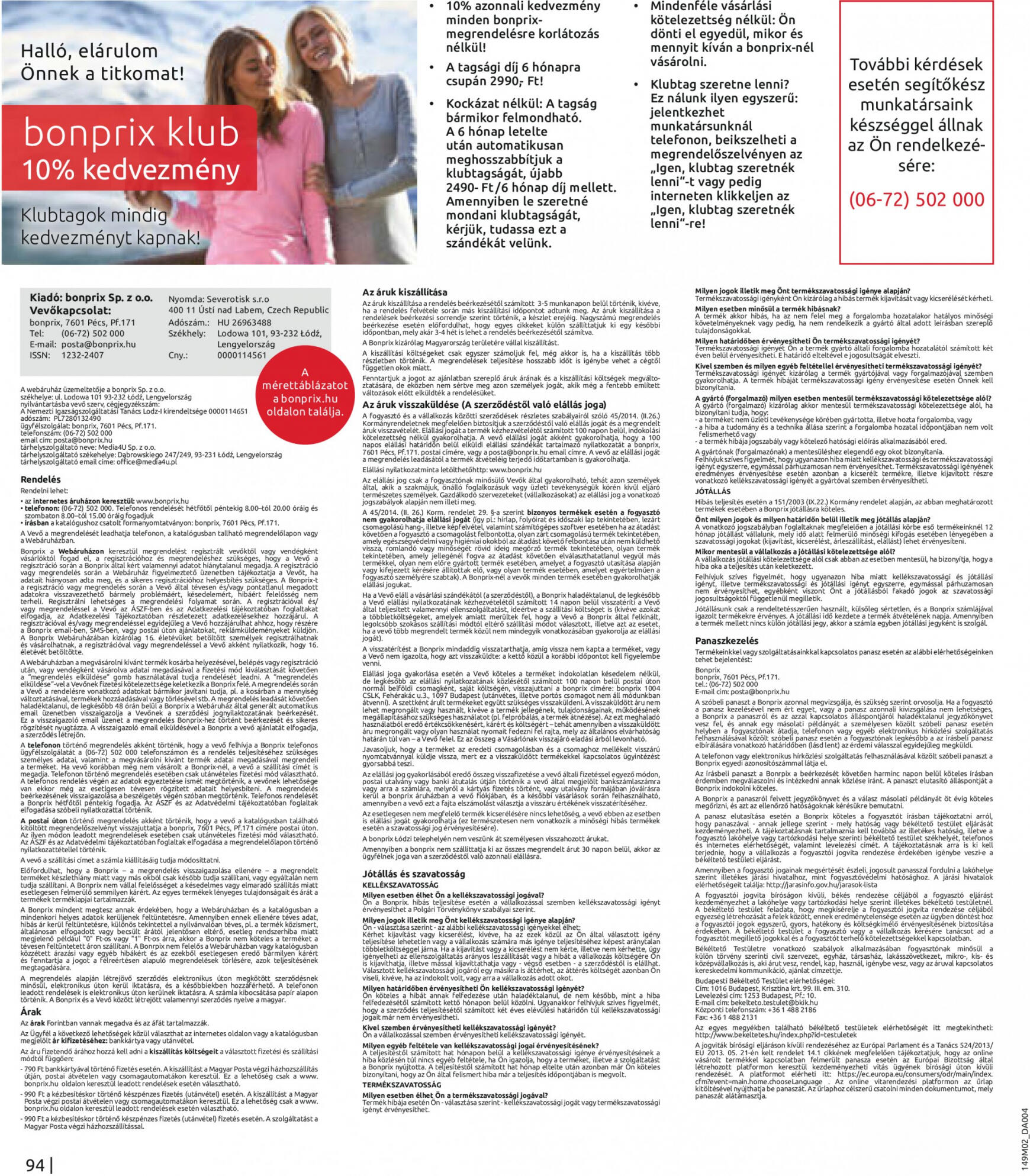 bonprix - Bonprix - FARMERTRENDEK dátumtól érvényes 2024.02.15. - page: 96 bonprix - Bonprix - FARMERTRENDEK dátumtól érvényes 2024.02.15. - page: 96