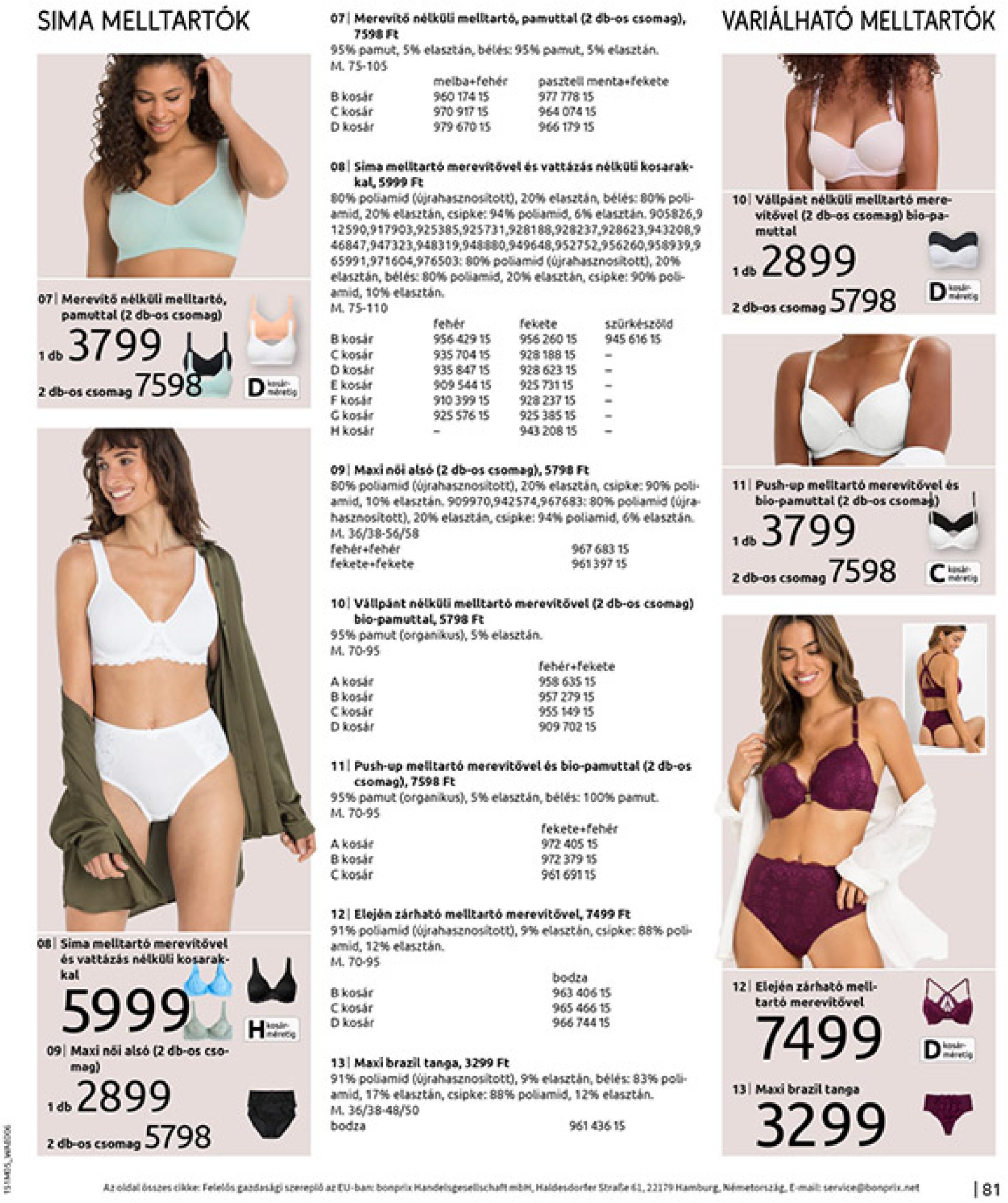 bonprix - Bonprix akciós újság, érvényes 05.29. - 07.07. - page: 83 bonprix - Bonprix akciós újság, érvényes 05.29. - 07.07. - page: 83