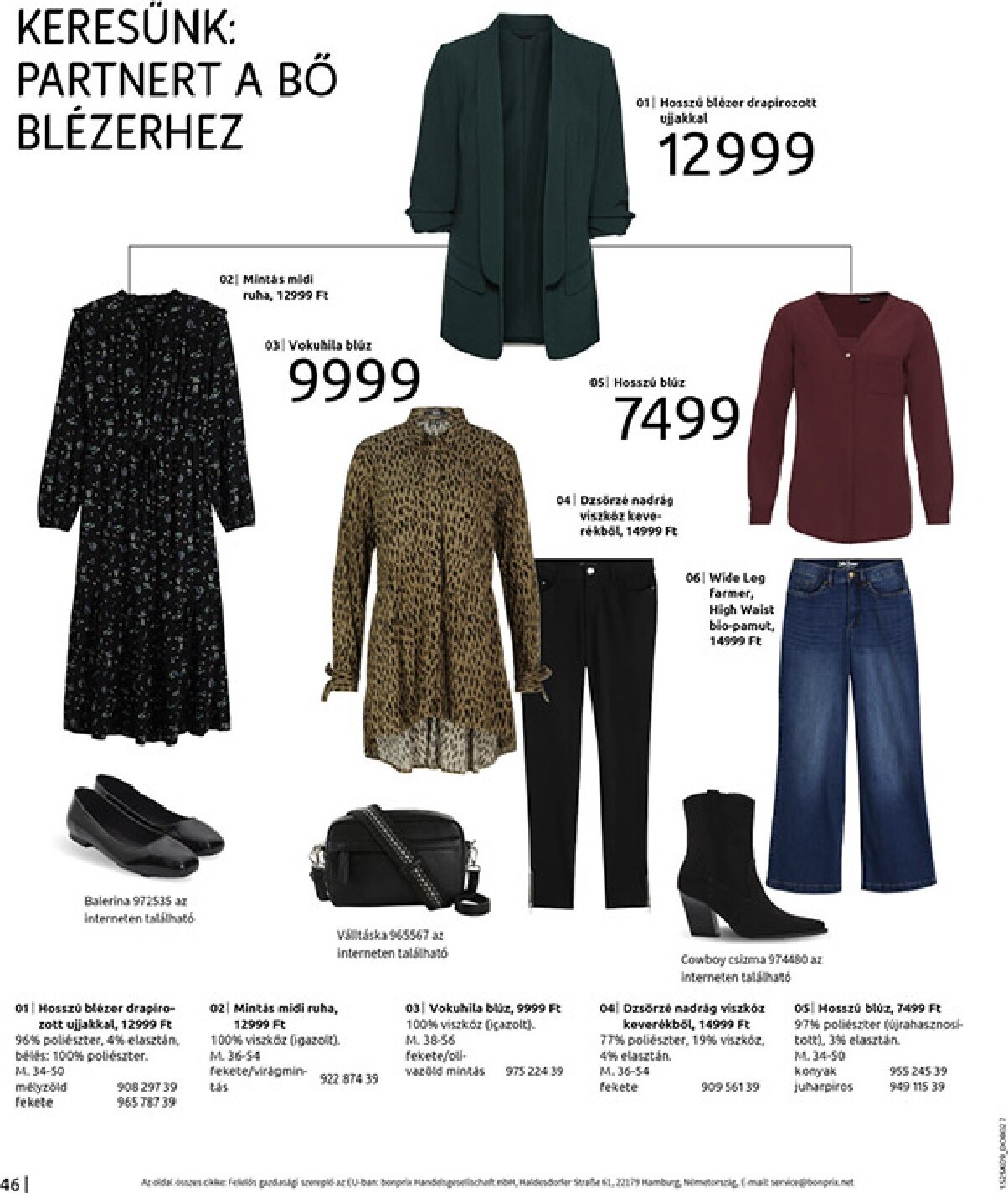 bonprix - Bonprix akciós újság, érvényes 09.24. - 11.03. - page: 48