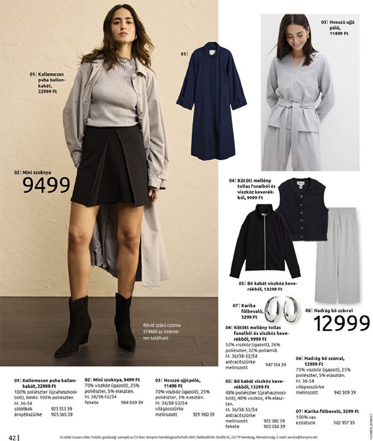 bonprix - Bonprix akciós újság, érvényes 09.24. - 11.03. - page: 44
