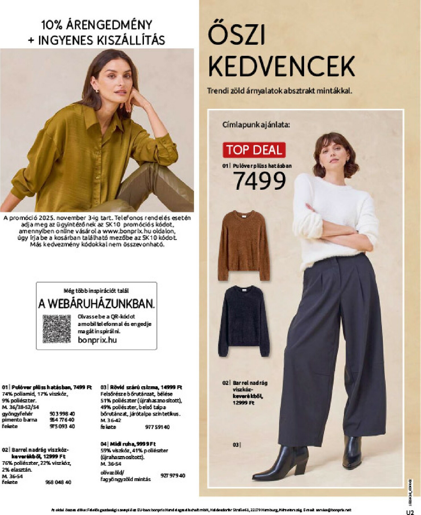 bonprix - Bonprix akciós újság, érvényes 11.04. - 12.08. - page: 2