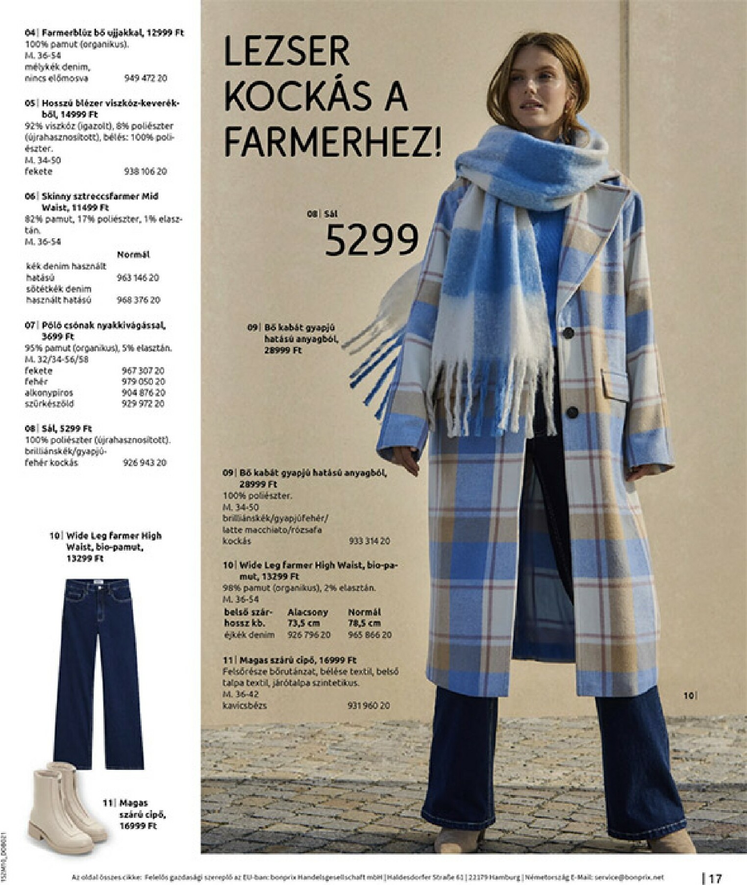 bonprix - Bonprix - Vidéki romantika akciós újság, érvényes 12.01. - 12.29. - page: 19