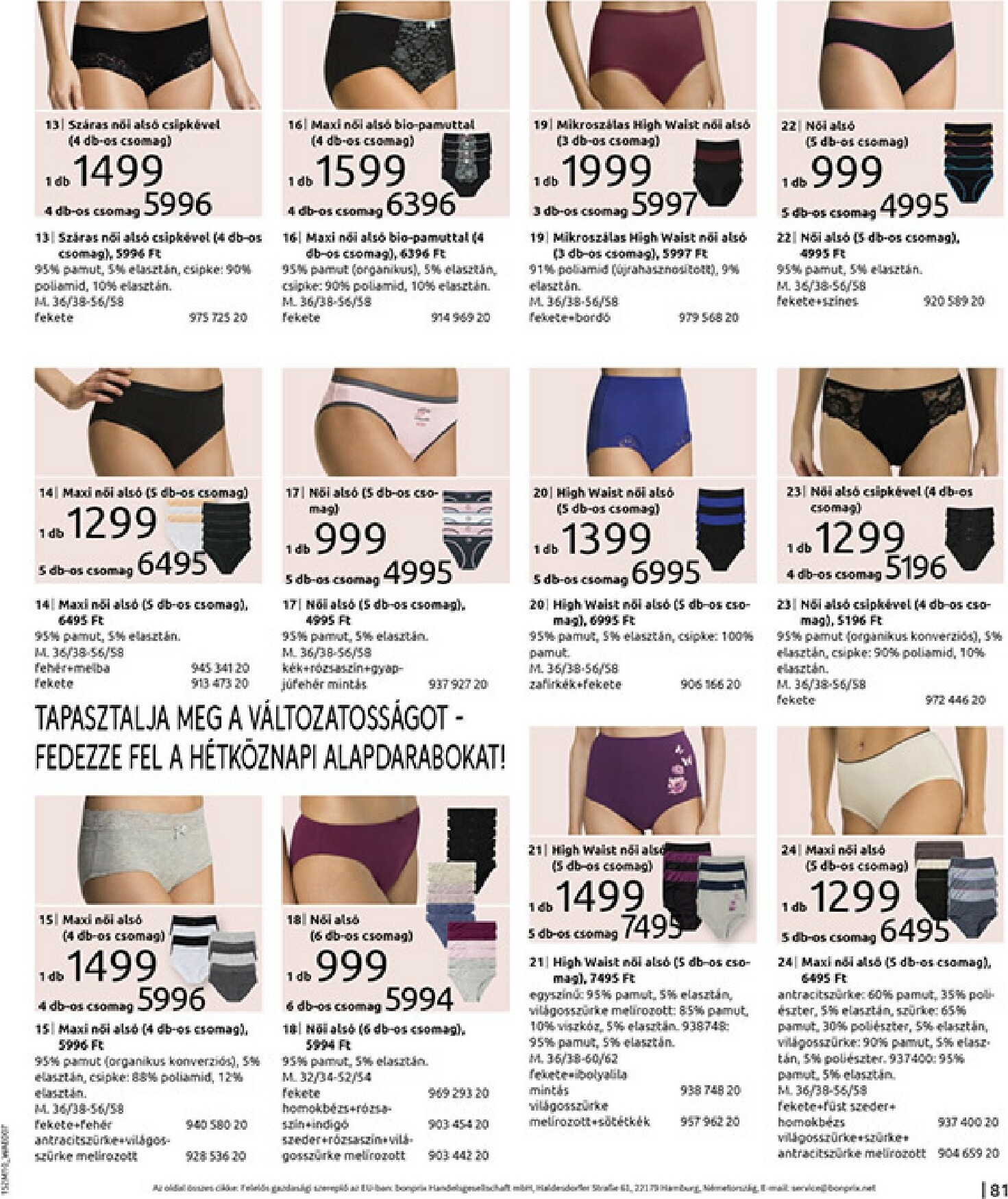 bonprix - Bonprix - Vidéki romantika akciós újság, érvényes 12.01. - 12.29. - page: 83