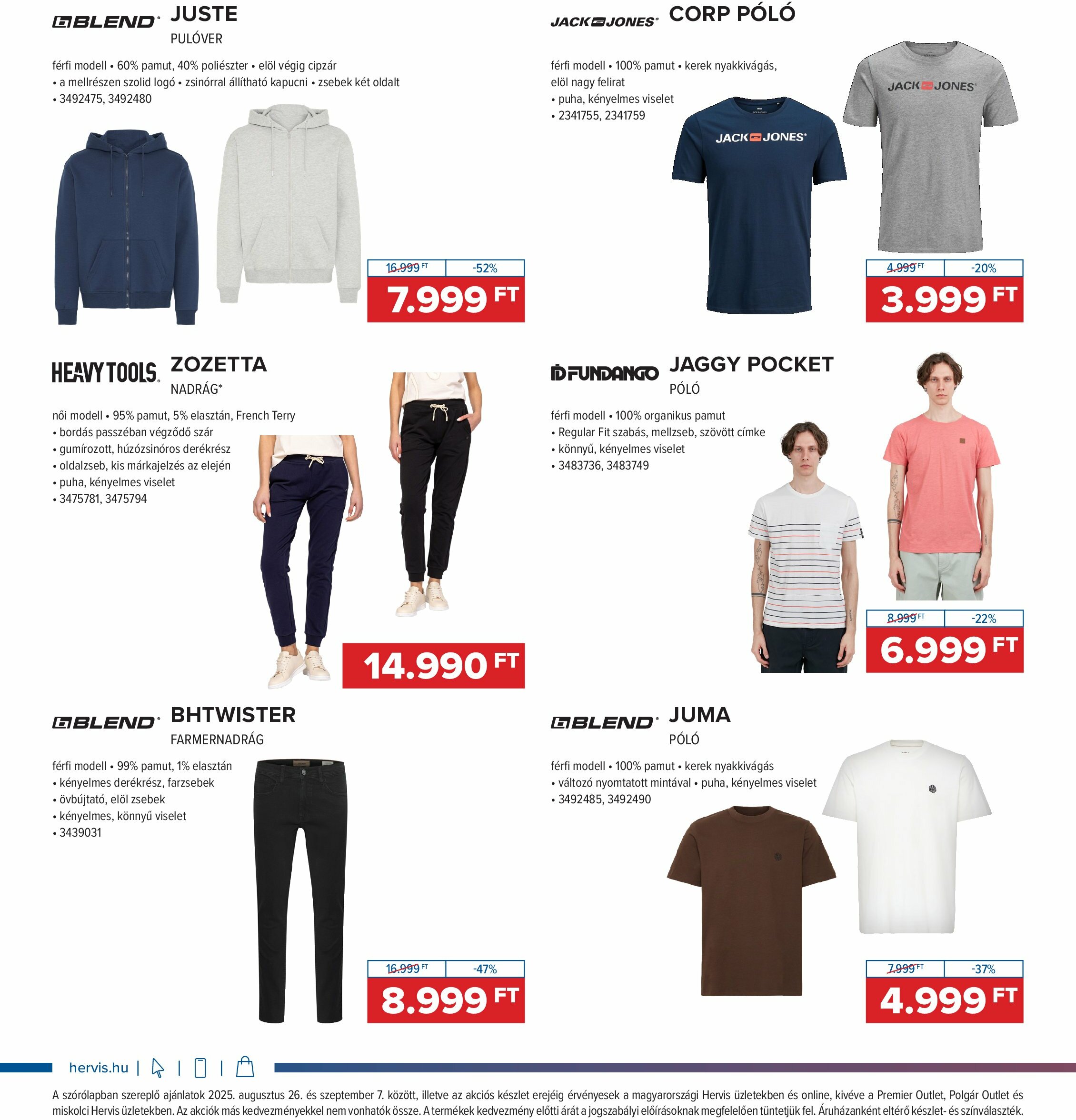 hervis - Hervis akciós újság, érvényes 08.26. - 09.07. - page: 8