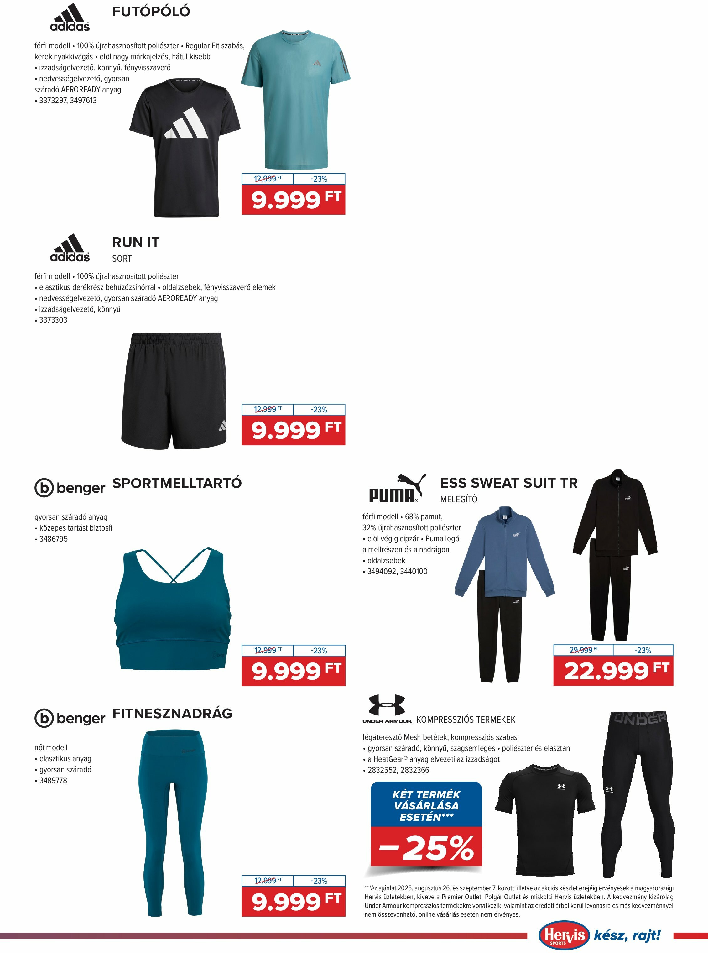 hervis - Hervis akciós újság, érvényes 08.26. - 09.07. - page: 7