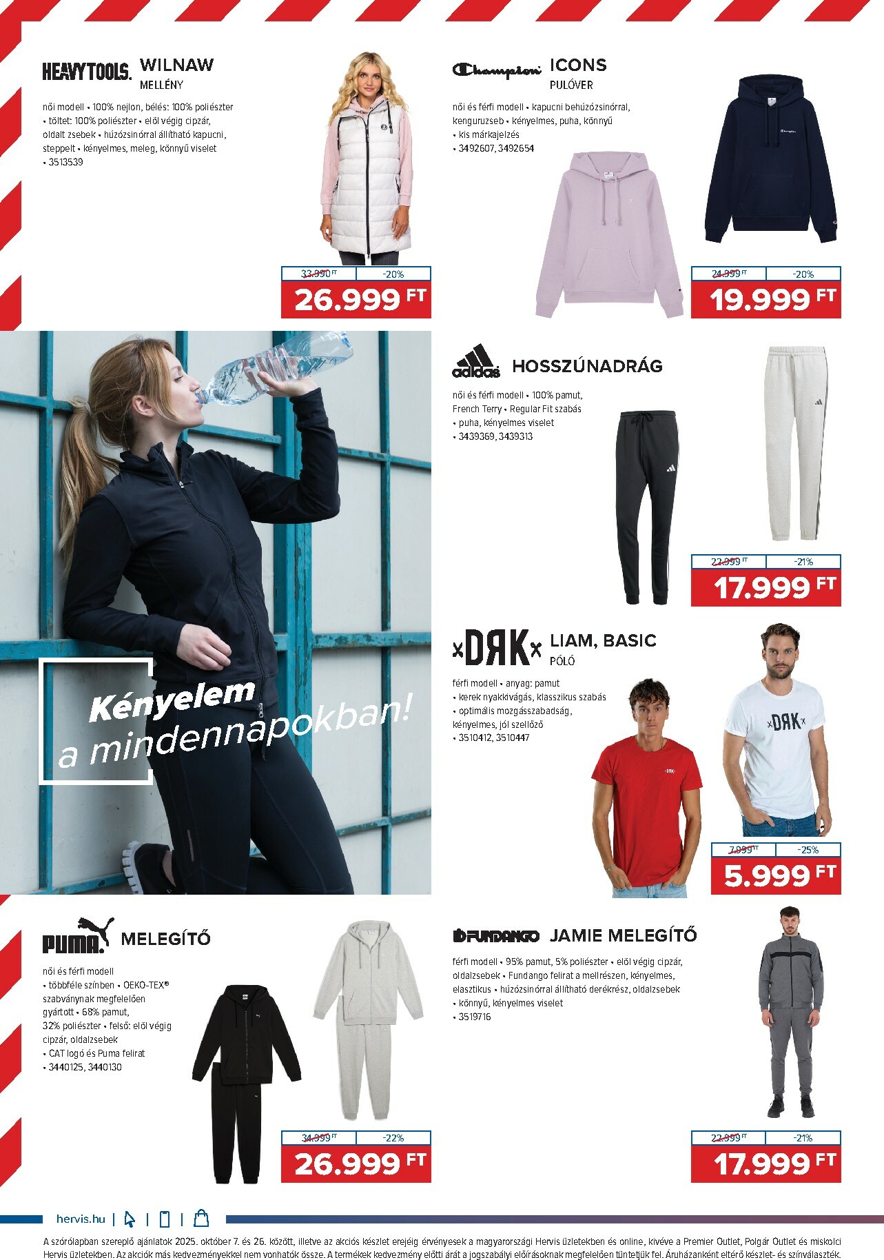 hervis - Hervis akciós újság, érvényes 10.07. - 10.26. - page: 6