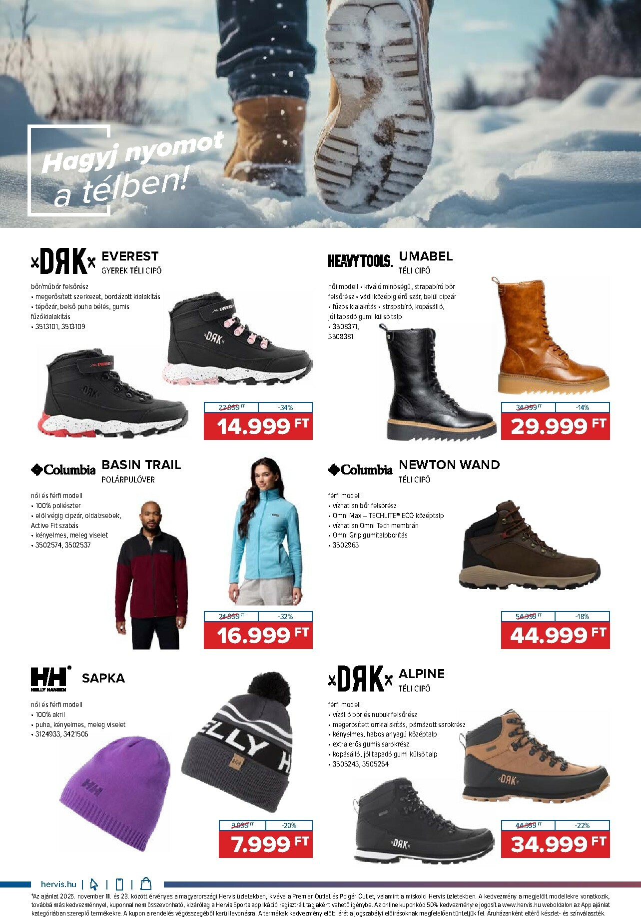 hervis - Hervis akciós újság, érvényes 11.11. - 11.23. - page: 6