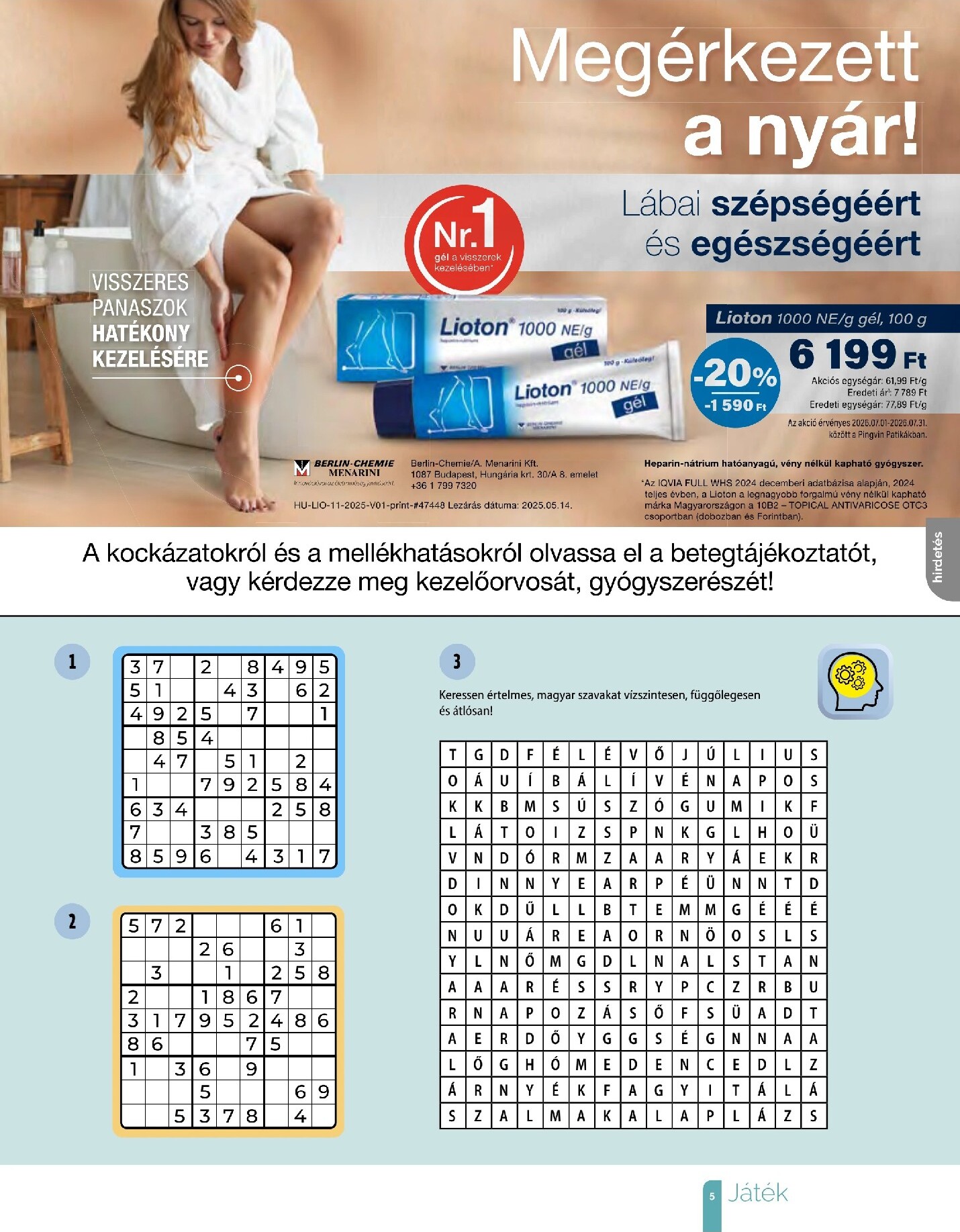 pingvin-patika - Aktuális Pingvin Patika - Magazin szórólap érvényes szerdától 2026.07.01.-től péntektől 2026.07.31.-ig - page: 5