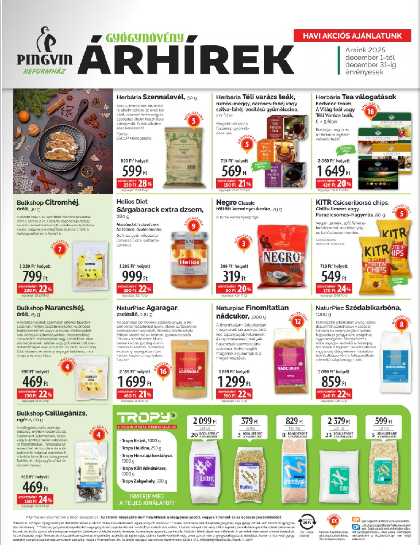 pingvin-patika - Pingvin Patika - Reformház Árhírek akciós újság, érvényes 12.01. - 12.31. - page: 4