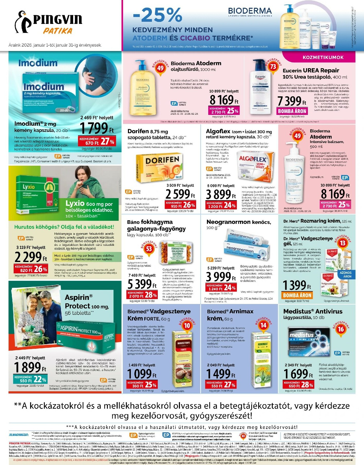 pingvin-patika - Pingvin Patika akciós újság, érvényes 01.01. - 01.31. - page: 9