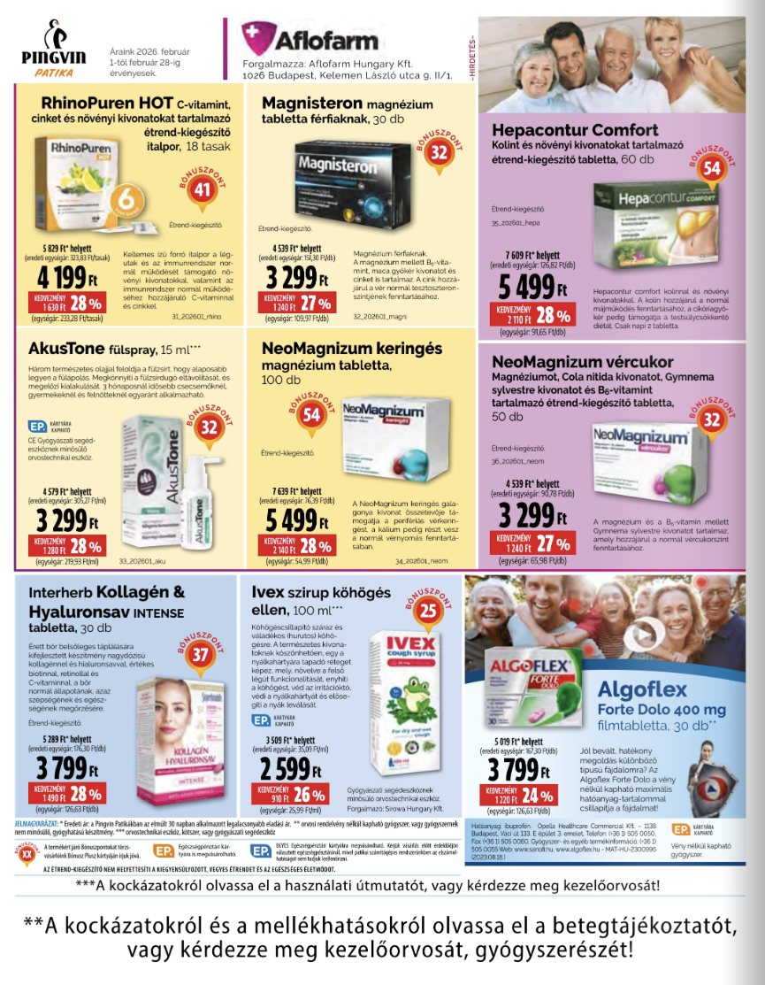 pingvin-patika - Pingvin Patika akciós újság, érvényes 2026.02.01. - 2026.02.28. - page: 8
