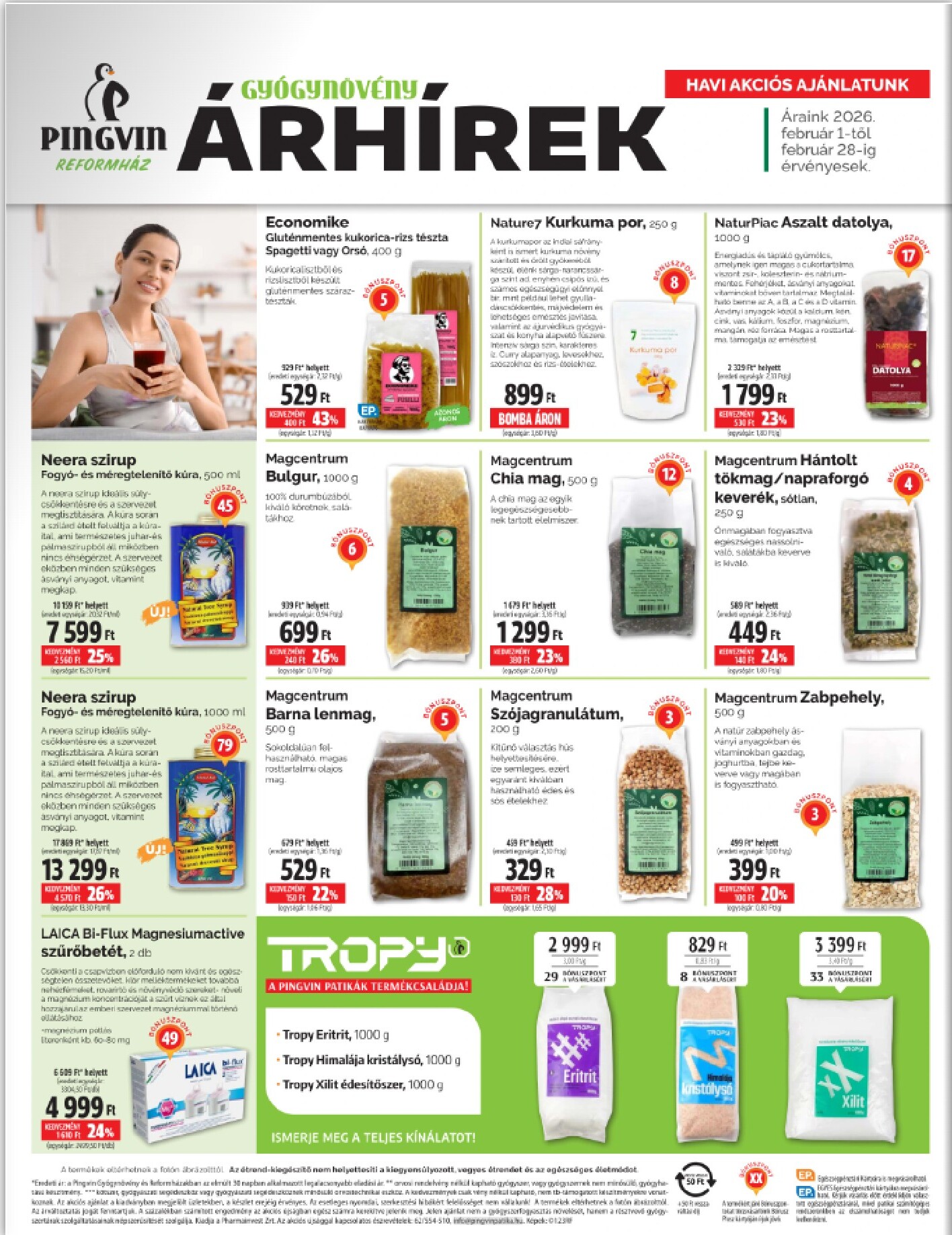 pingvin-patika - Pingvin Patika - Árhírek akciós újság, érvényes 2026.02.01. - 2026.02.28. - page: 4