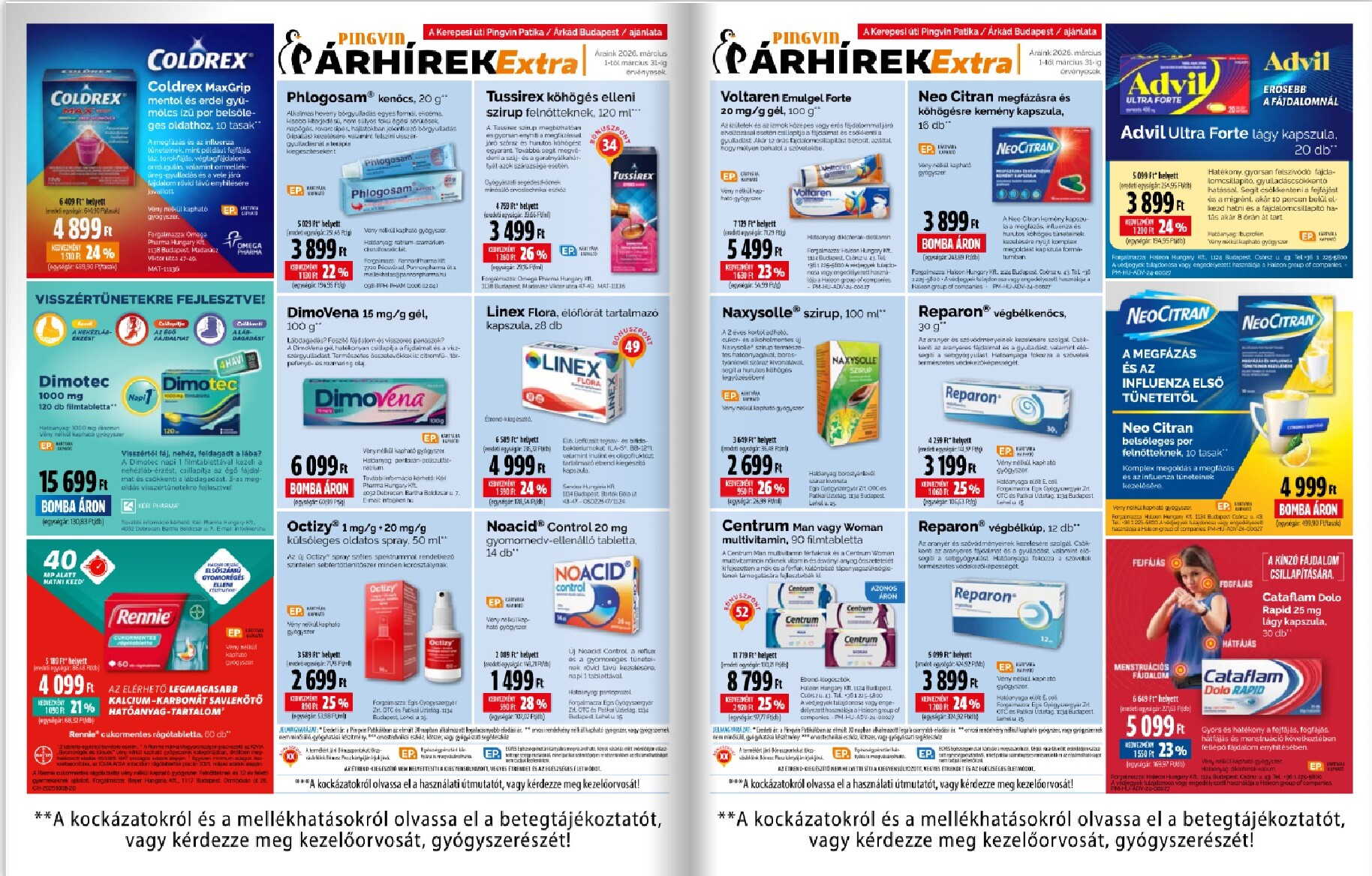 pingvin-patika - Pingvin Patika - Extra akciós újság, érvényes 2026.03.01. - 2026.03.31. - page: 5