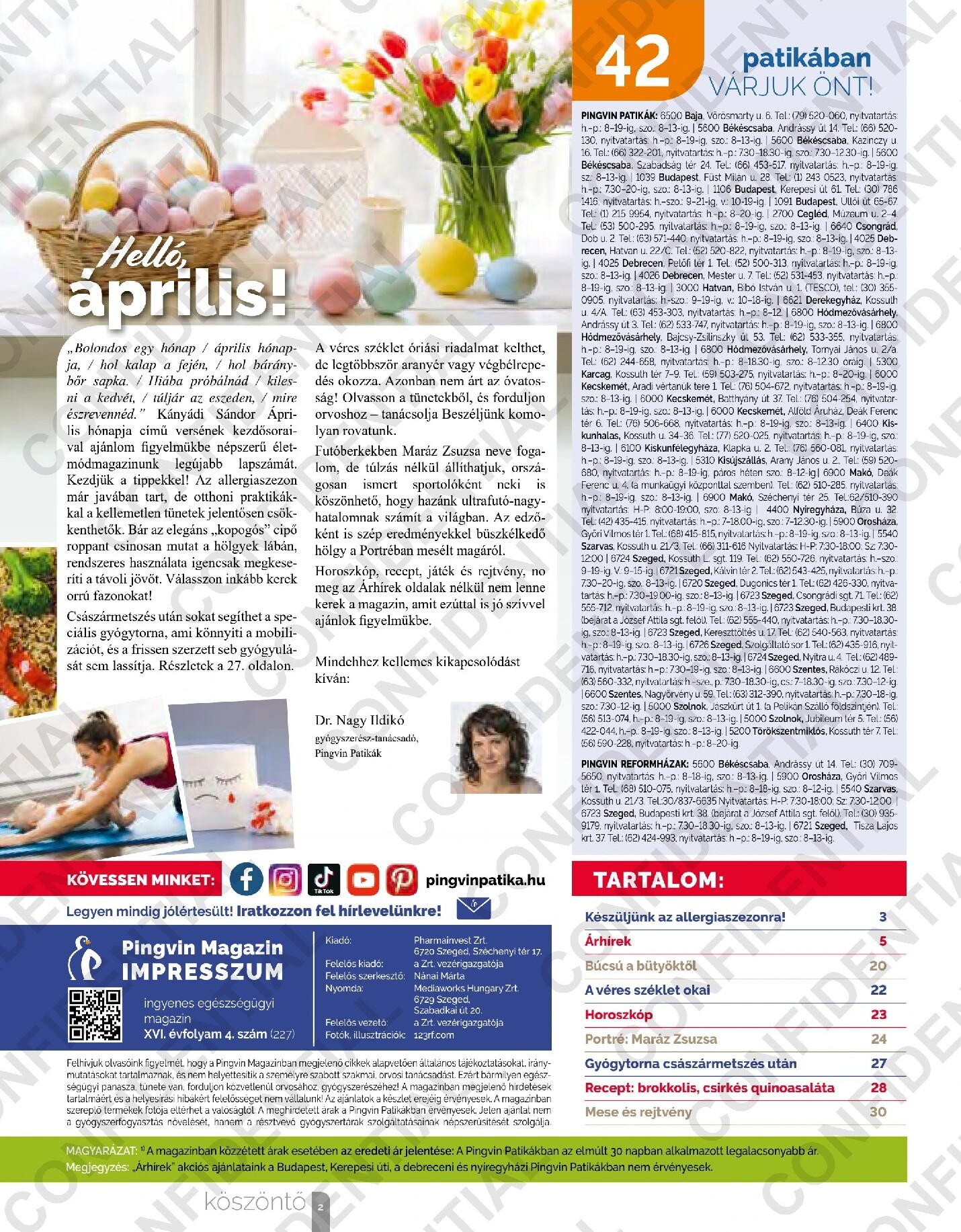 pingvin-patika - Pingvin Patika - Magazin akciós újság, érvényes 2026.04.01. - 2026.04.30. - page: 2