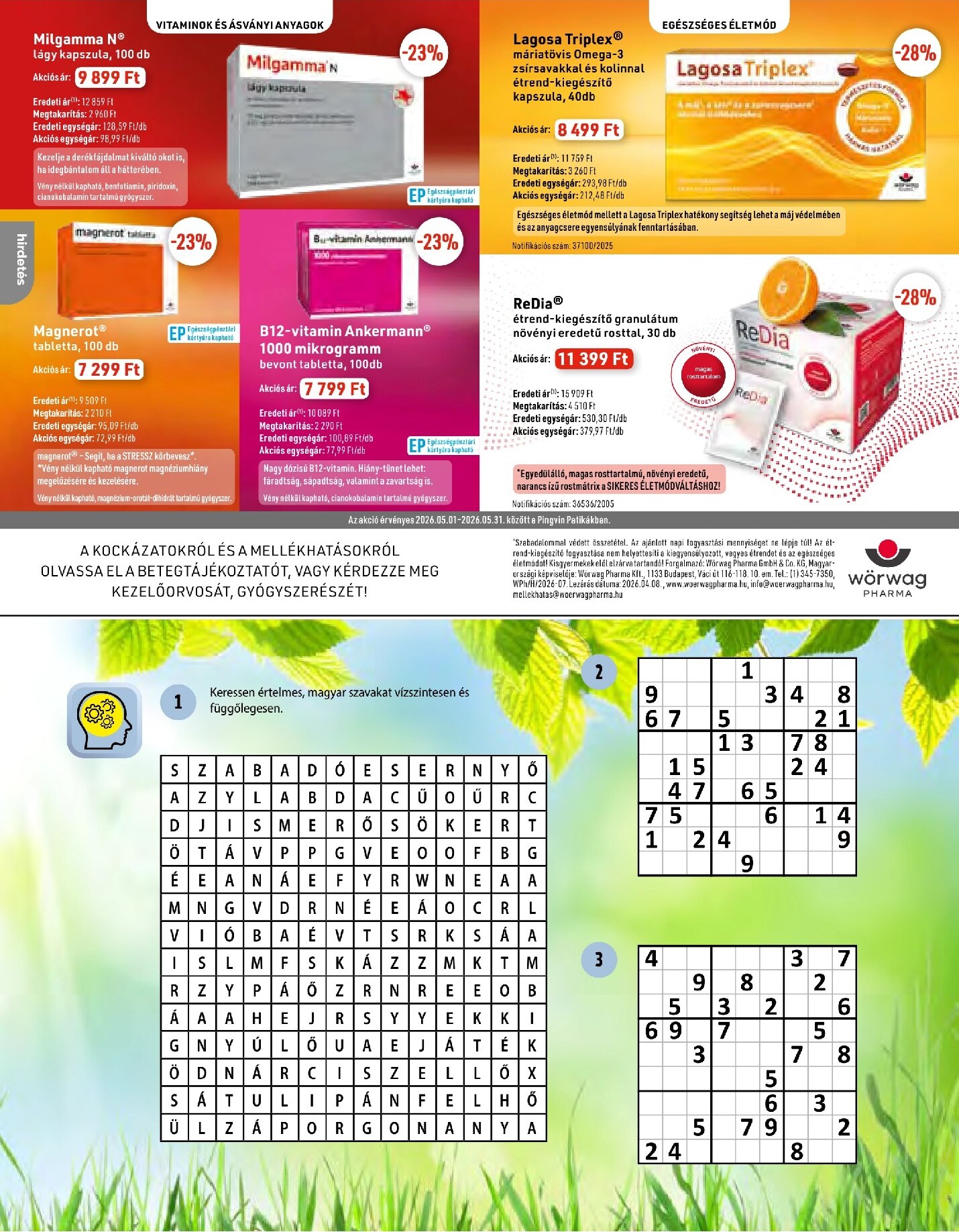 pingvin-patika - Aktuális Pingvin Patika - Magazin szórólap érvényes péntektől 2026.05.01.-től vasárnaptól 2026.05.31.-ig - page: 4