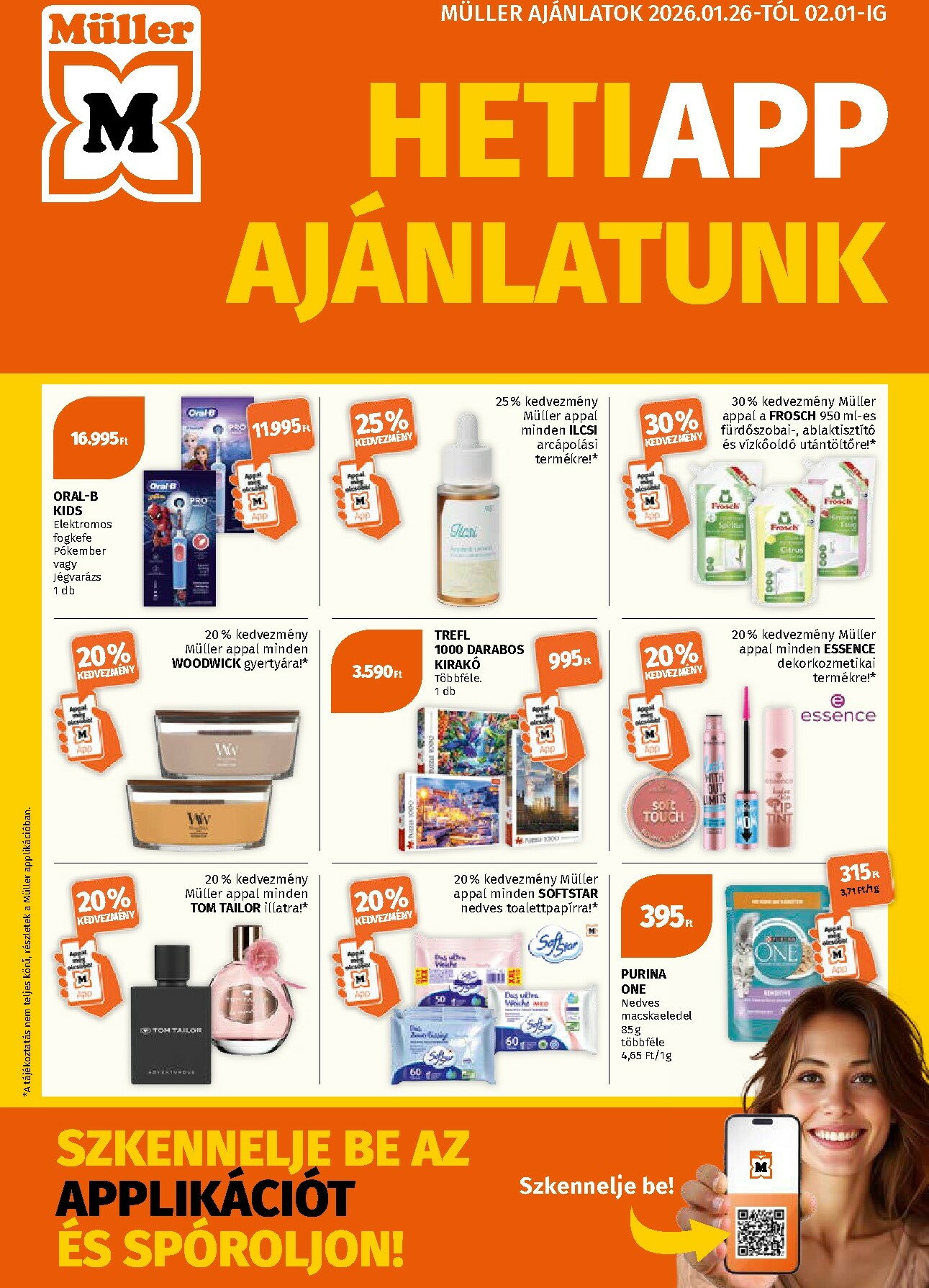 muller - Müller akciós újság, érvényes 01.26. - 02.01.