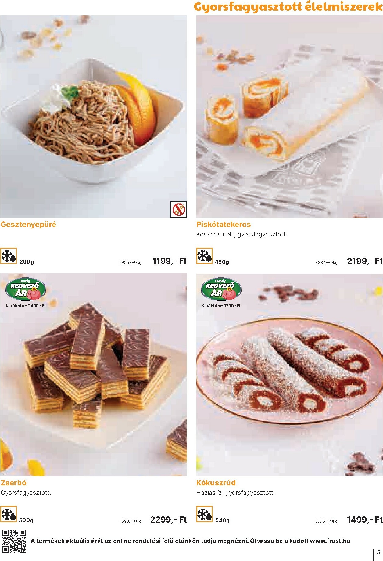 family-frost - Family Frost - Katalógus akciós újság, érvényes 10.01. - 10.31. - page: 15