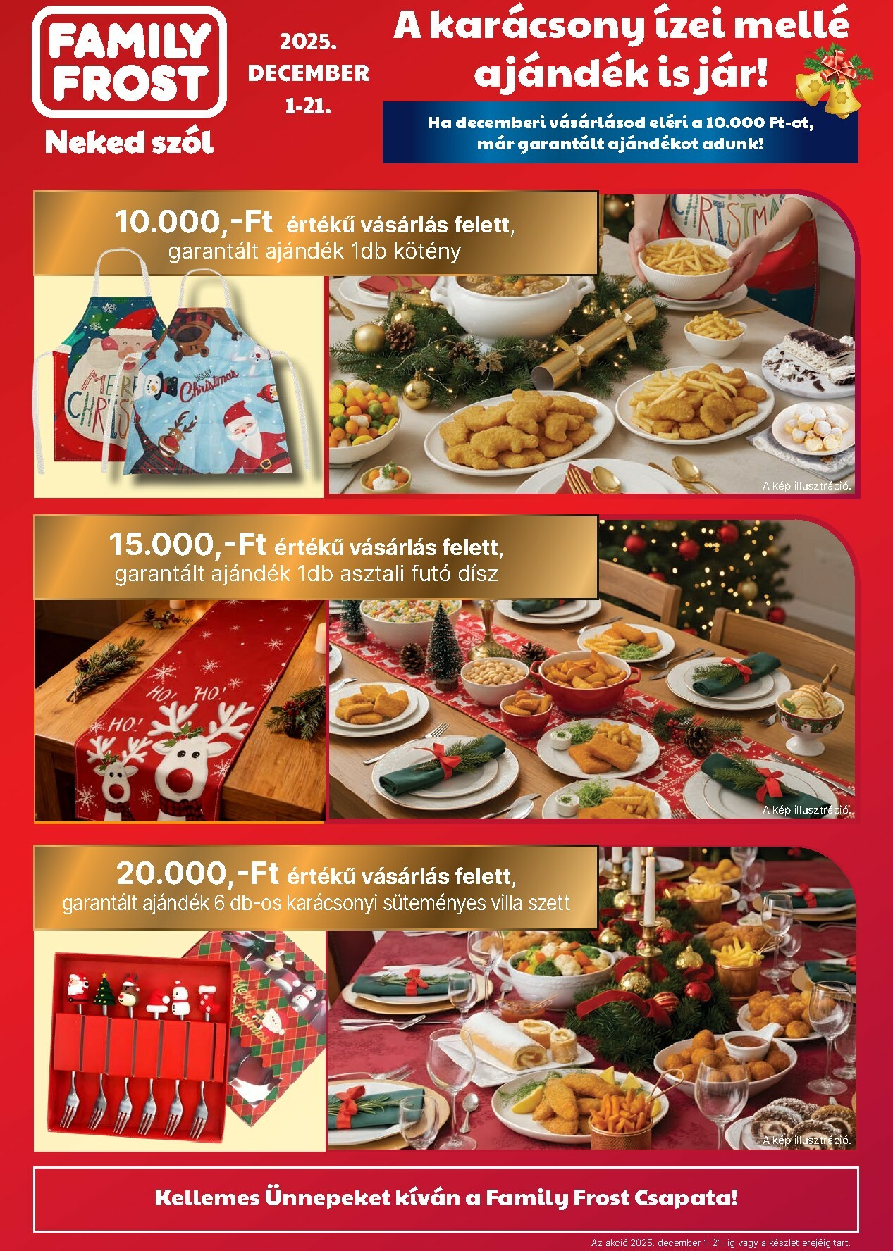 family-frost - Family Frost akciós újság, érvényes 12.01. - 12.21.