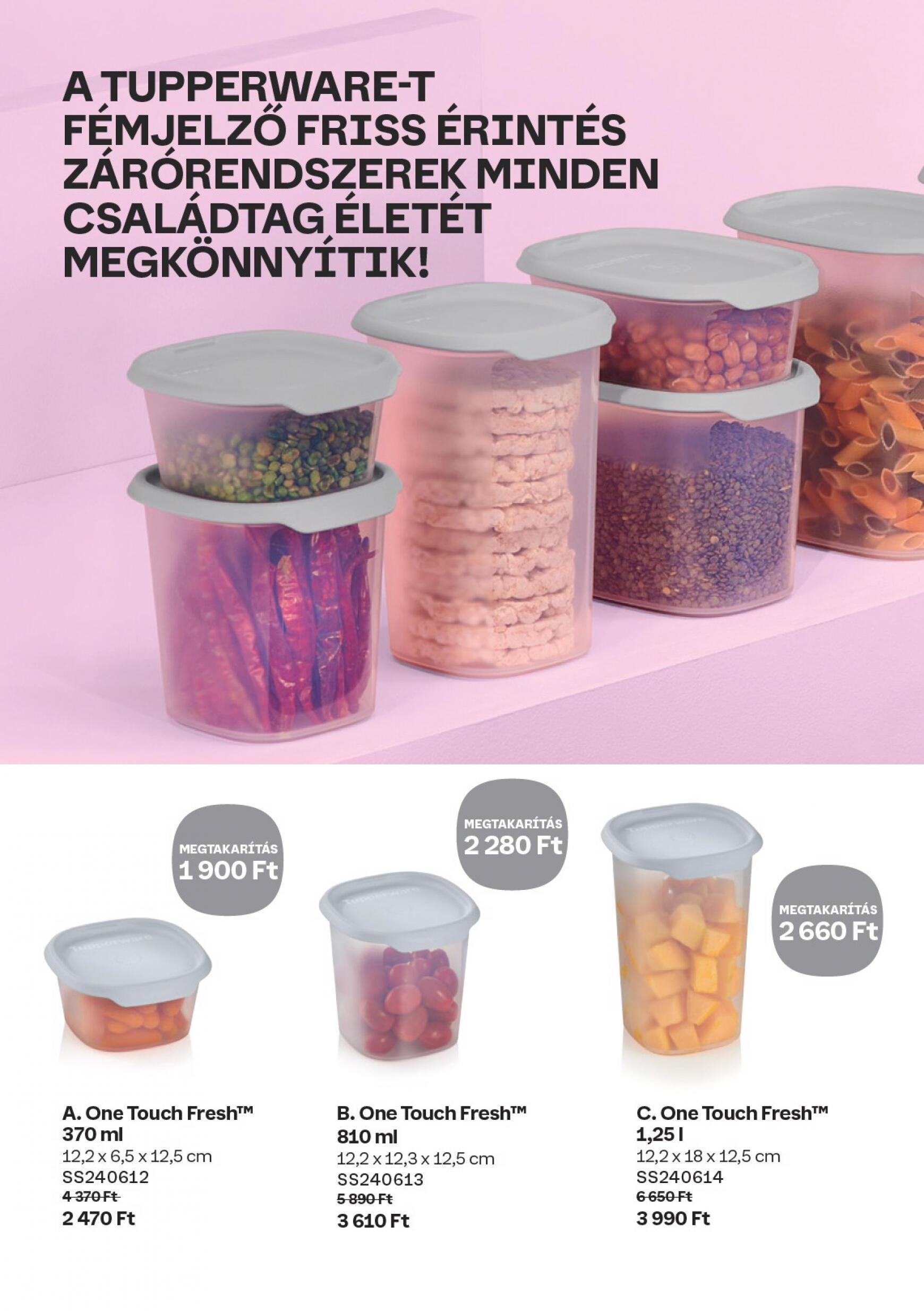 tupperware - Tupperware - színesítsd be A VILÁGOT dátumtól érvényes 2024.02.05. - page: 8