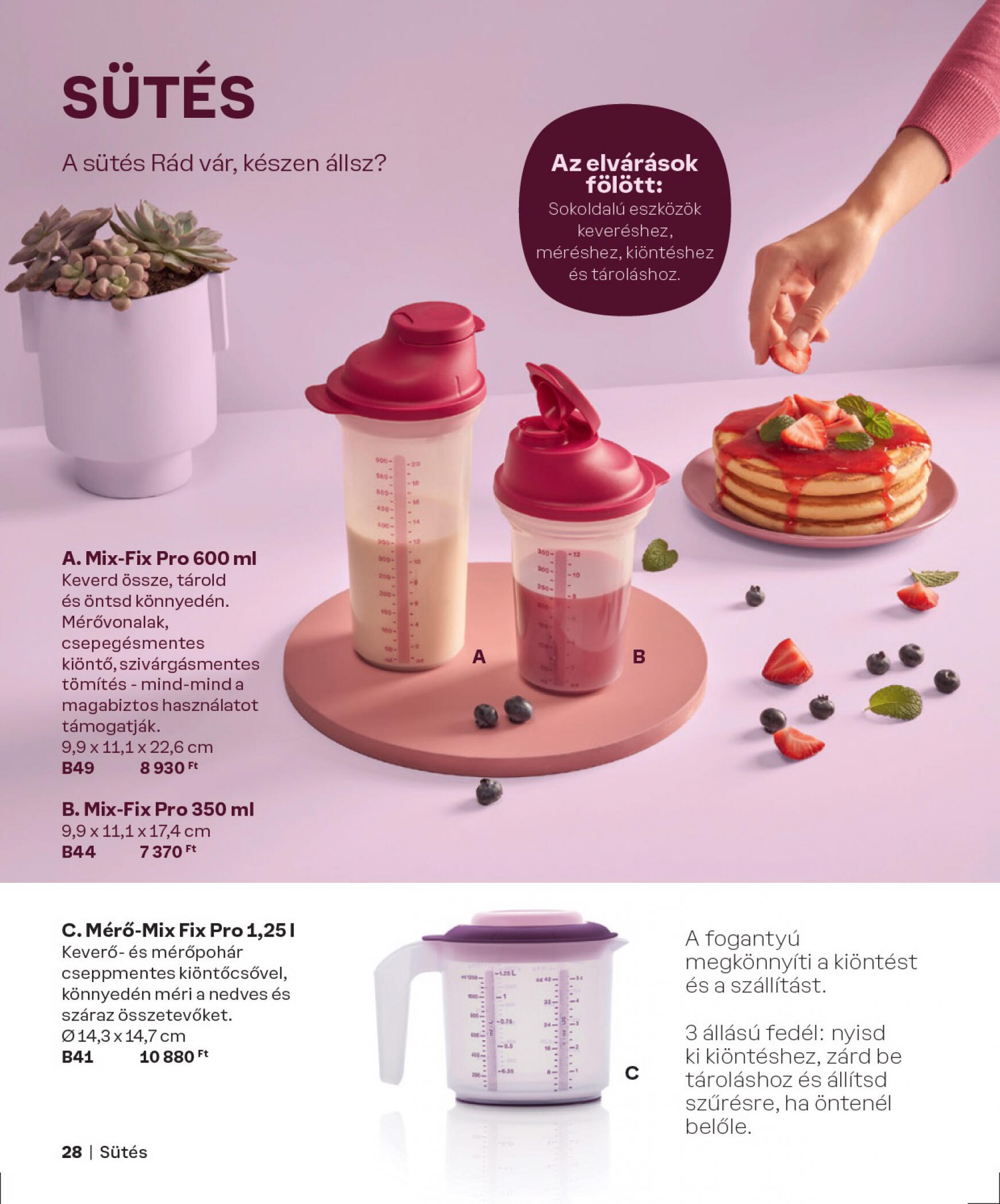 tupperware - Tupperware - TAVASZ ÉS NYÁR dátumtól érvényes 2024.03.05. - page: 28 tupperware - Tupperware - TAVASZ ÉS NYÁR dátumtól érvényes 2024.03.05. - page: 28
