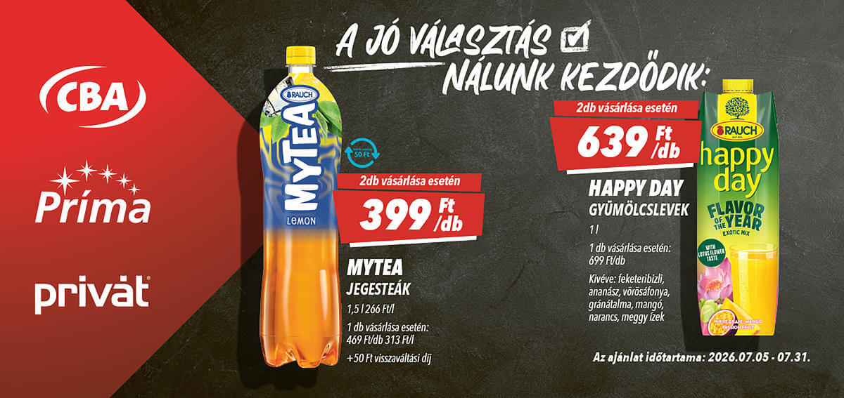 prima - Príma - Kiemelt ajánlataink hirdetmény a következő hétre vasárnaptól 2026.07.05.-tól péntektől 2026.07.31.-ig - page: 3