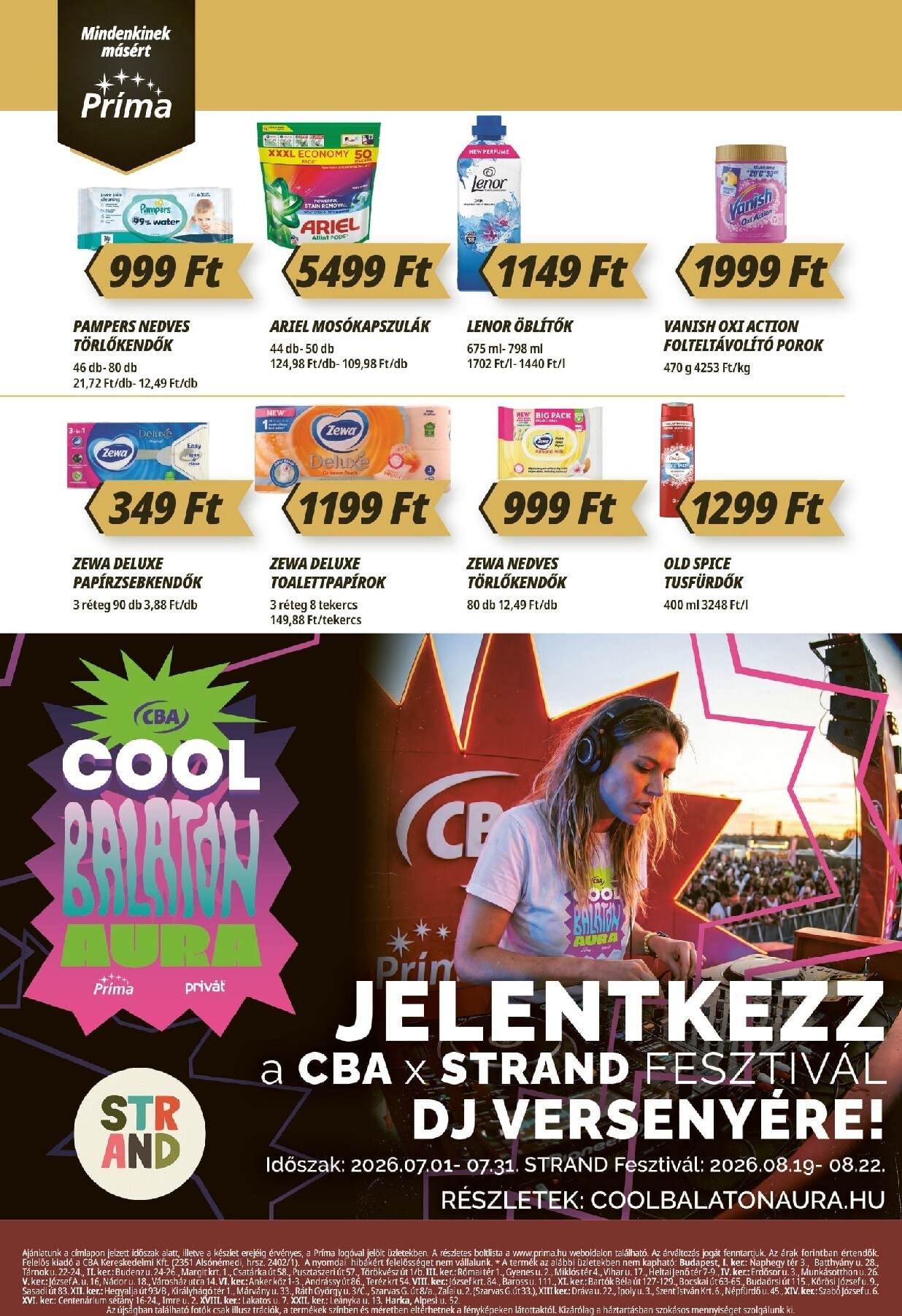 prima - A jövőbeli Príma akciós újság csütörtöktől 2026.07.09.-tól szerdától 2026.07.15.-ig érvényes. - page: 12