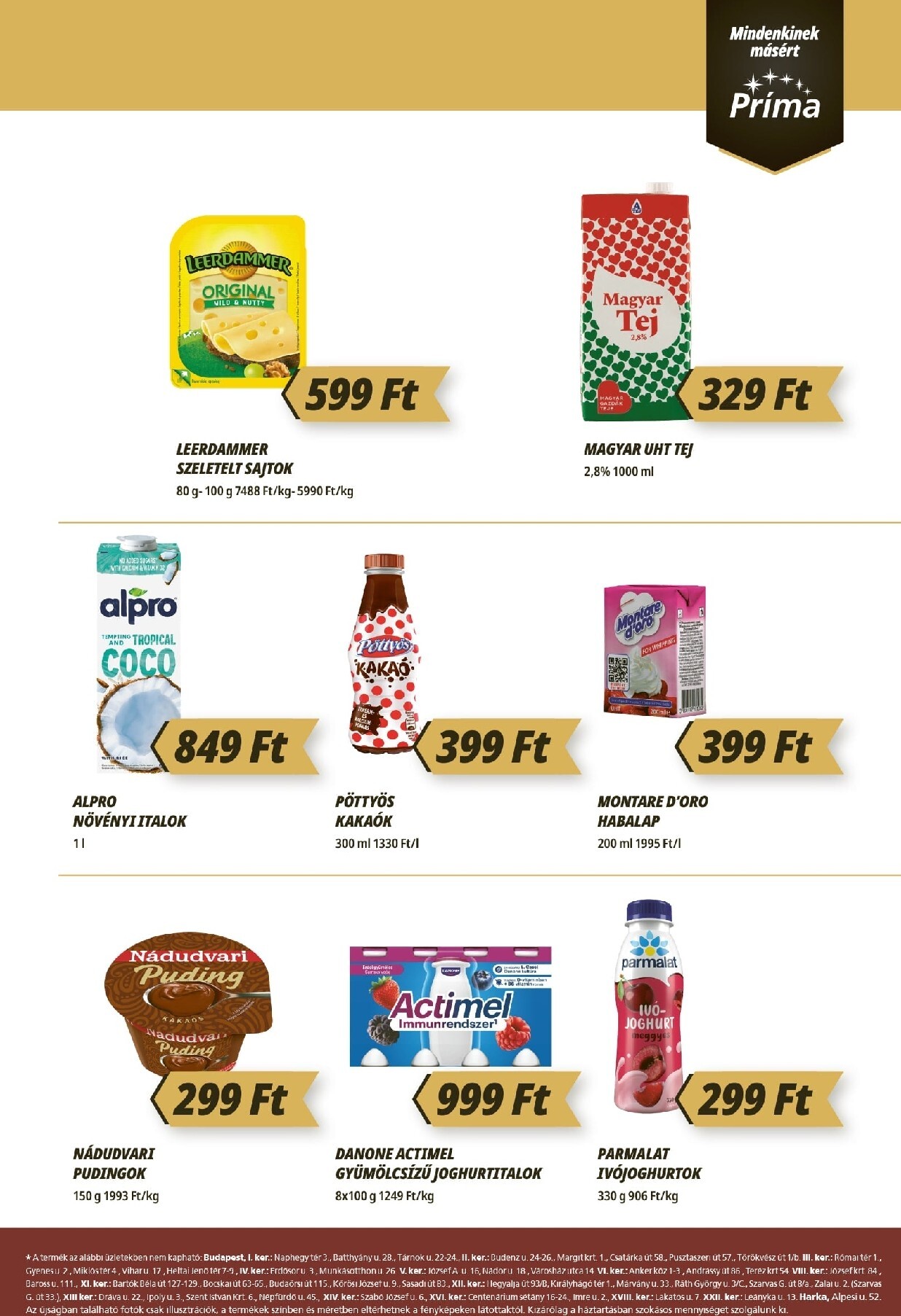prima - A jövőbeli Príma akciós újság csütörtöktől 2026.07.09.-tól szerdától 2026.07.15.-ig érvényes. - page: 3