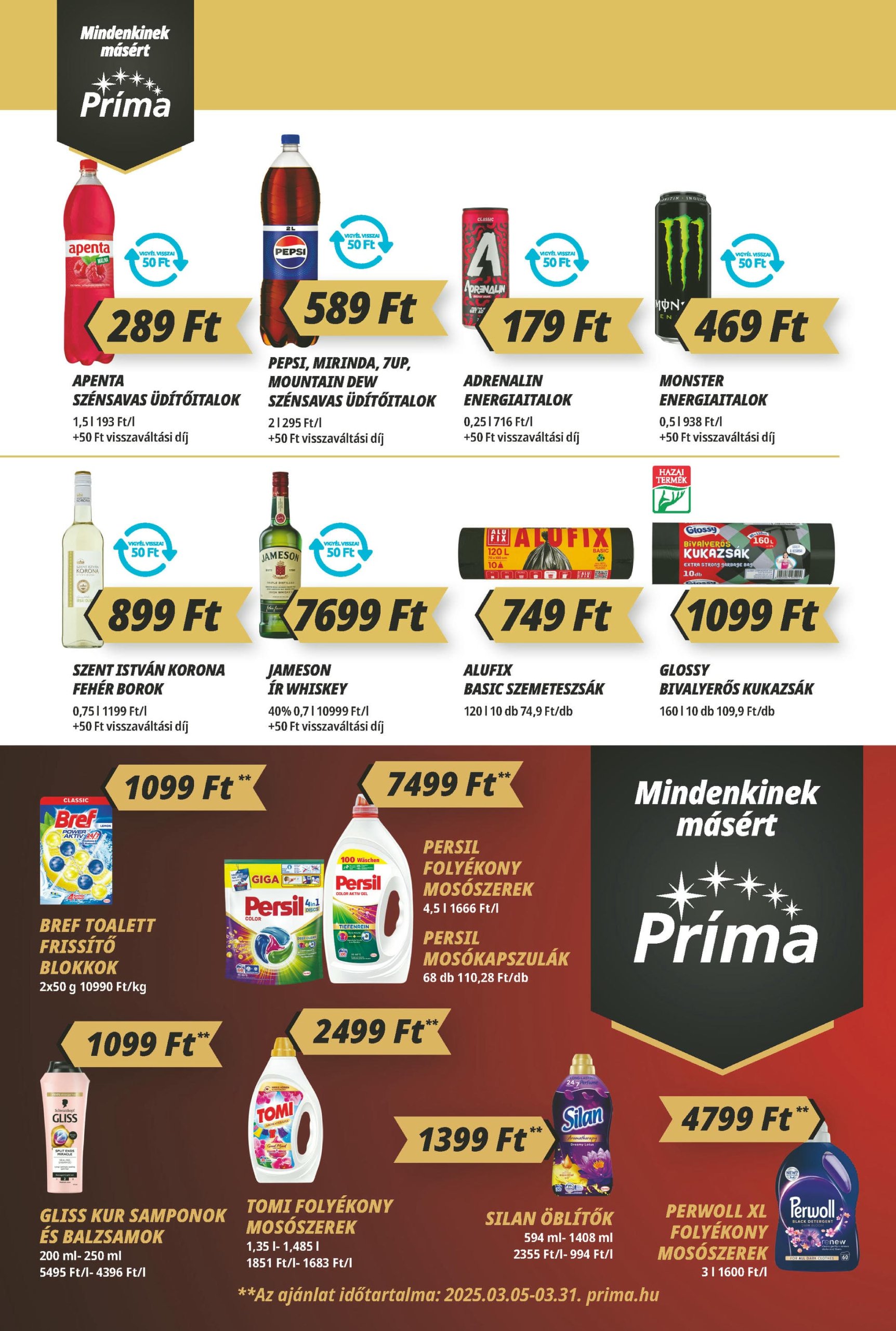 prima - Príma akciós újság, érvényes 03.13. - 03.19. - page: 10