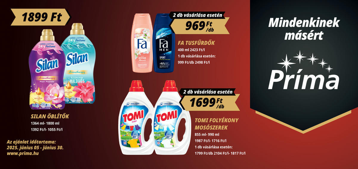prima - Príma akciós újság, érvényes 06.05. - 06.30. - page: 3