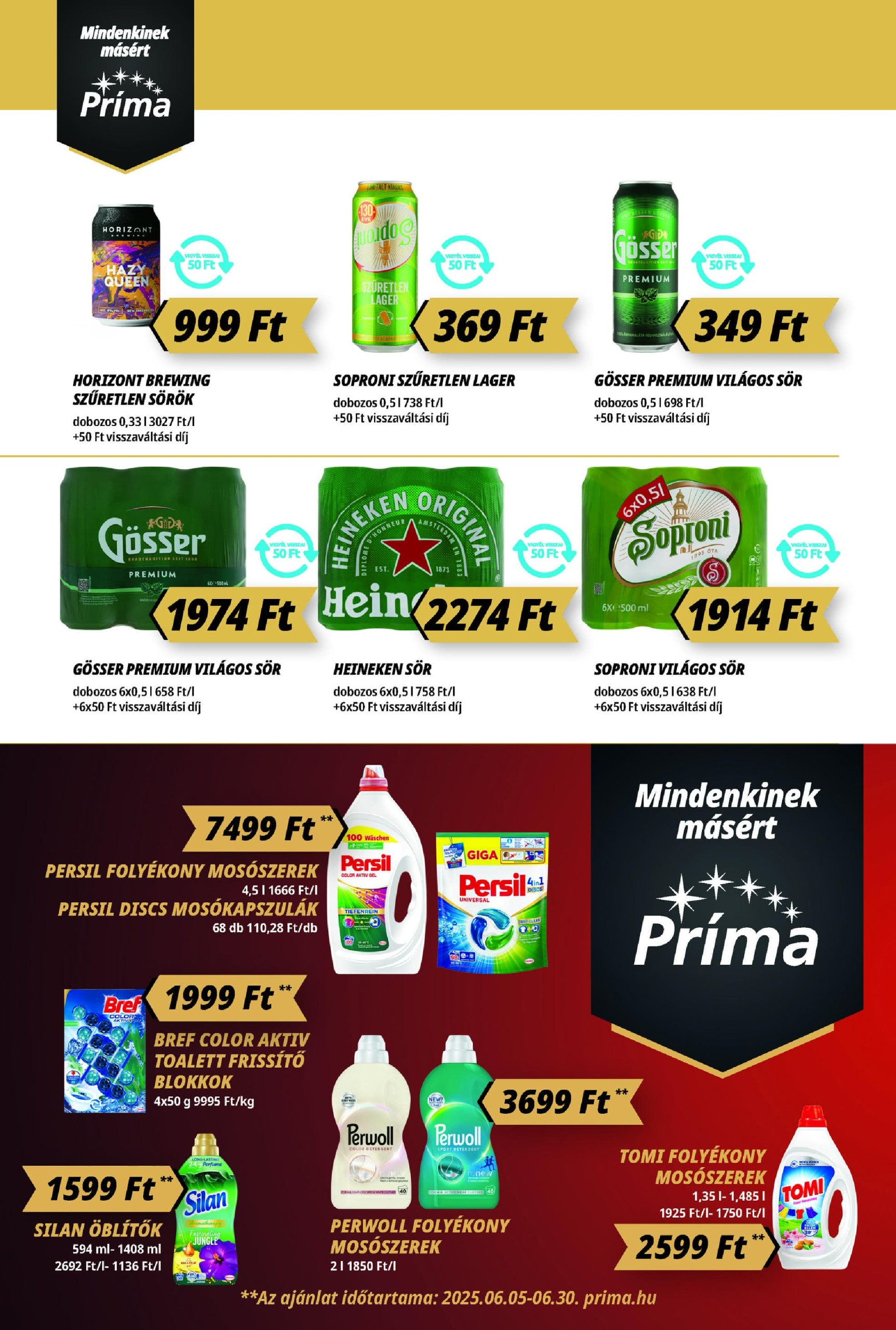 prima - Príma akciós újság, érvényes 06.19. - 06.22. - page: 10
