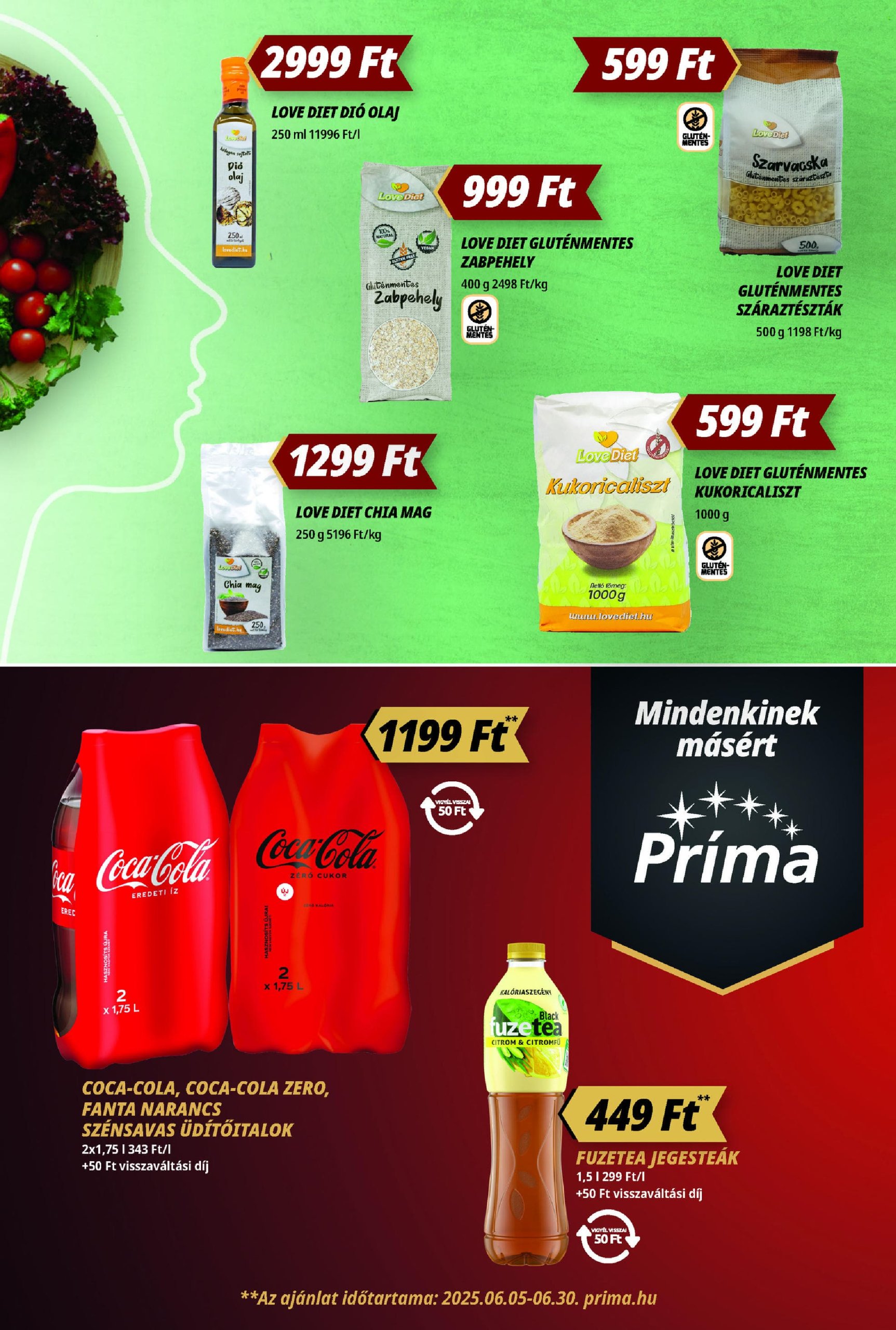 prima - Príma akciós újság, érvényes 06.19. - 06.22. - page: 6