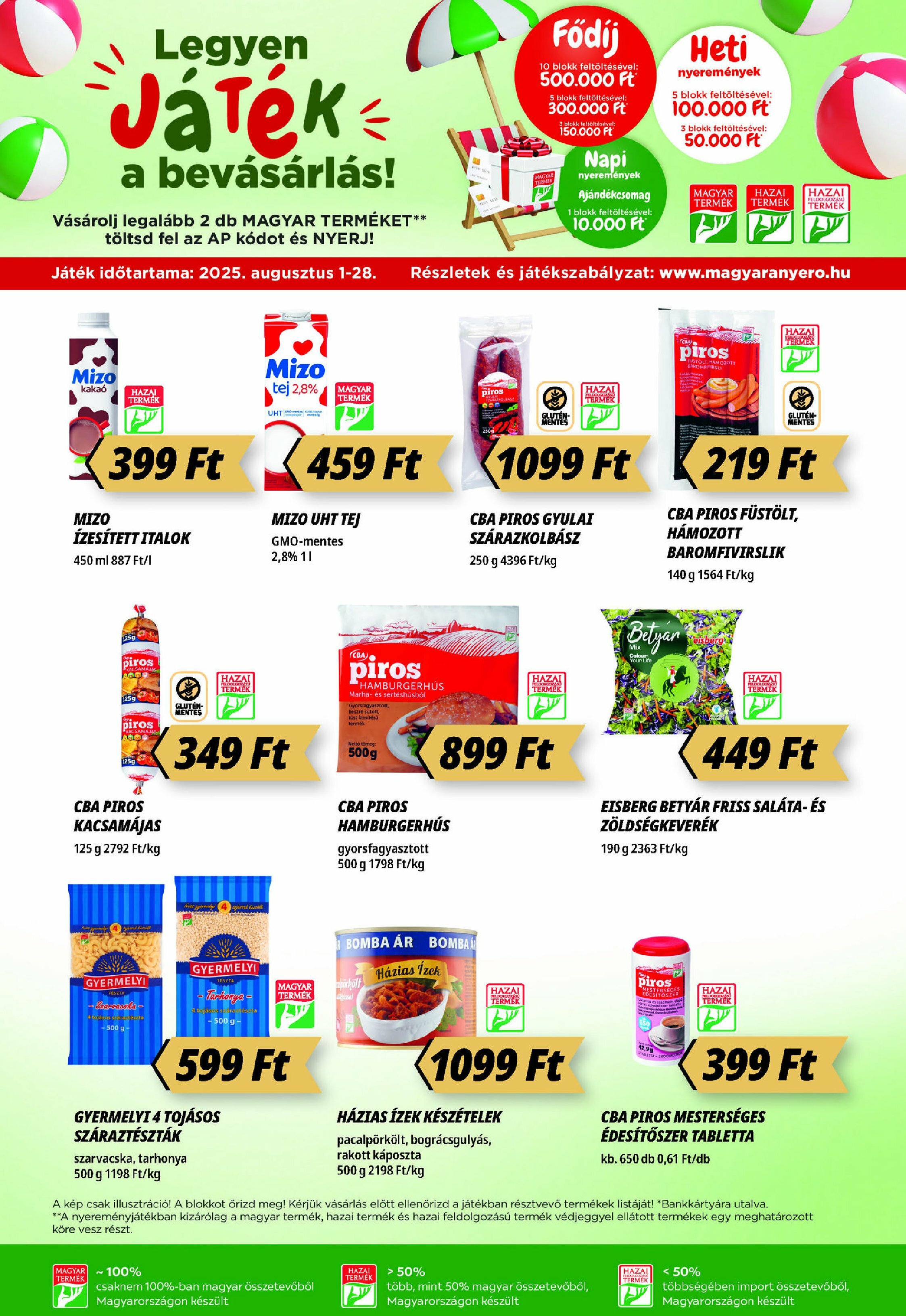prima - Príma akciós újság, érvényes 08.14. - 08.20. - page: 6