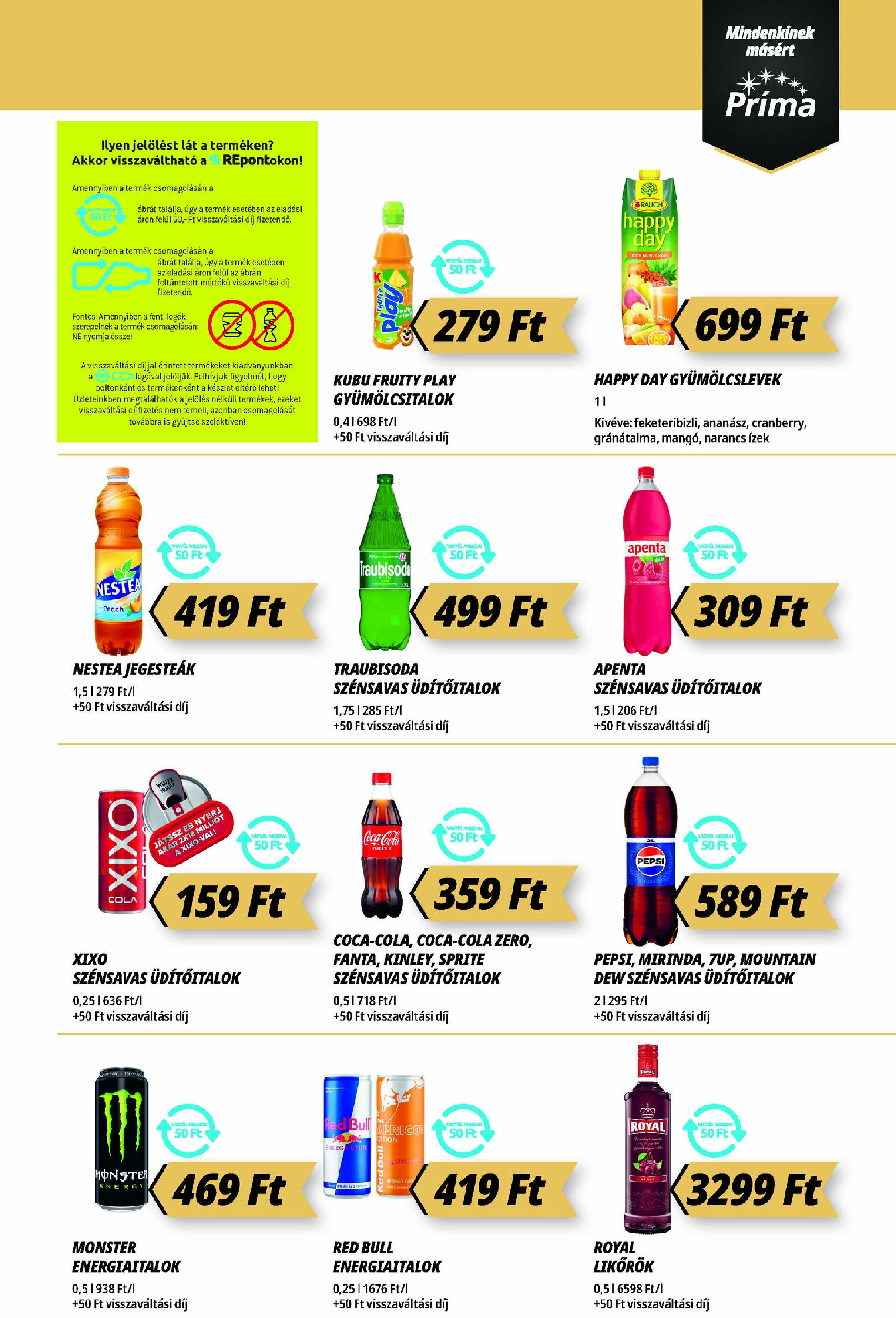 prima - Príma akciós újság, érvényes 08.14. - 08.20. - page: 9