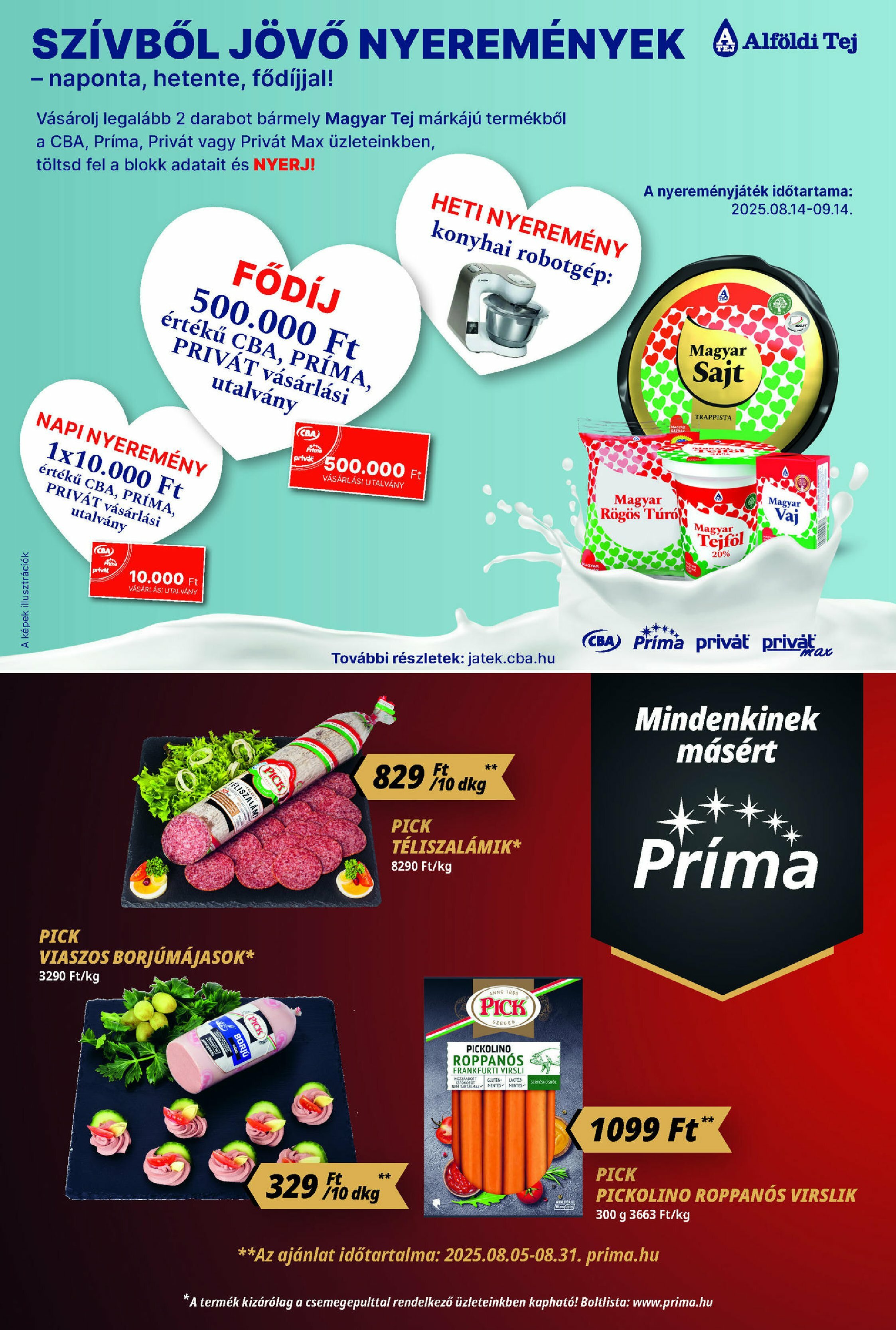 prima - Príma akciós újság, érvényes 08.14. - 08.20. - page: 4