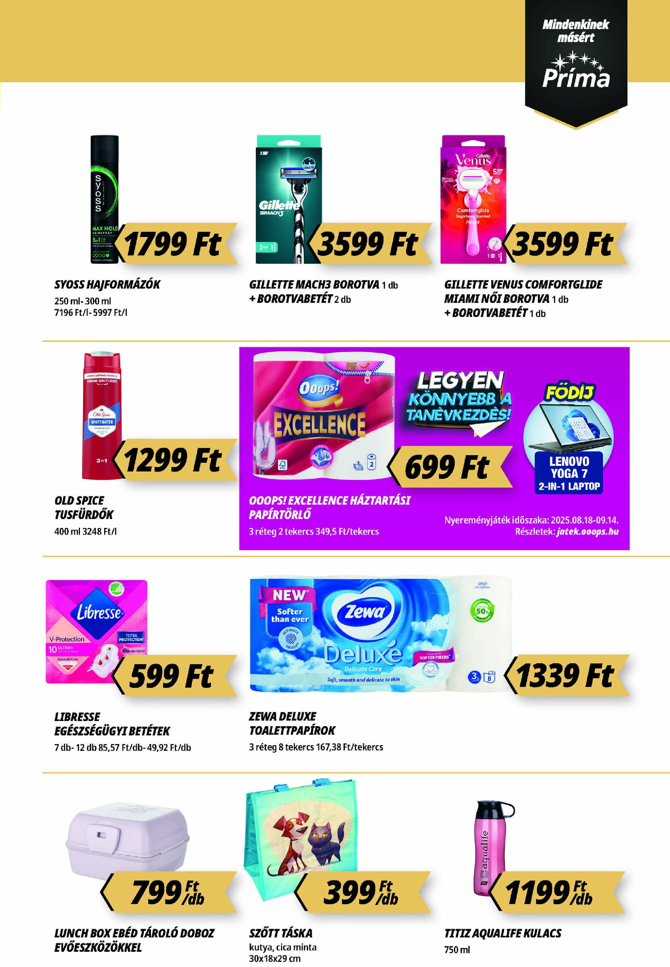 prima - Príma akciós újság, érvényes 08.14. - 08.20. - page: 11