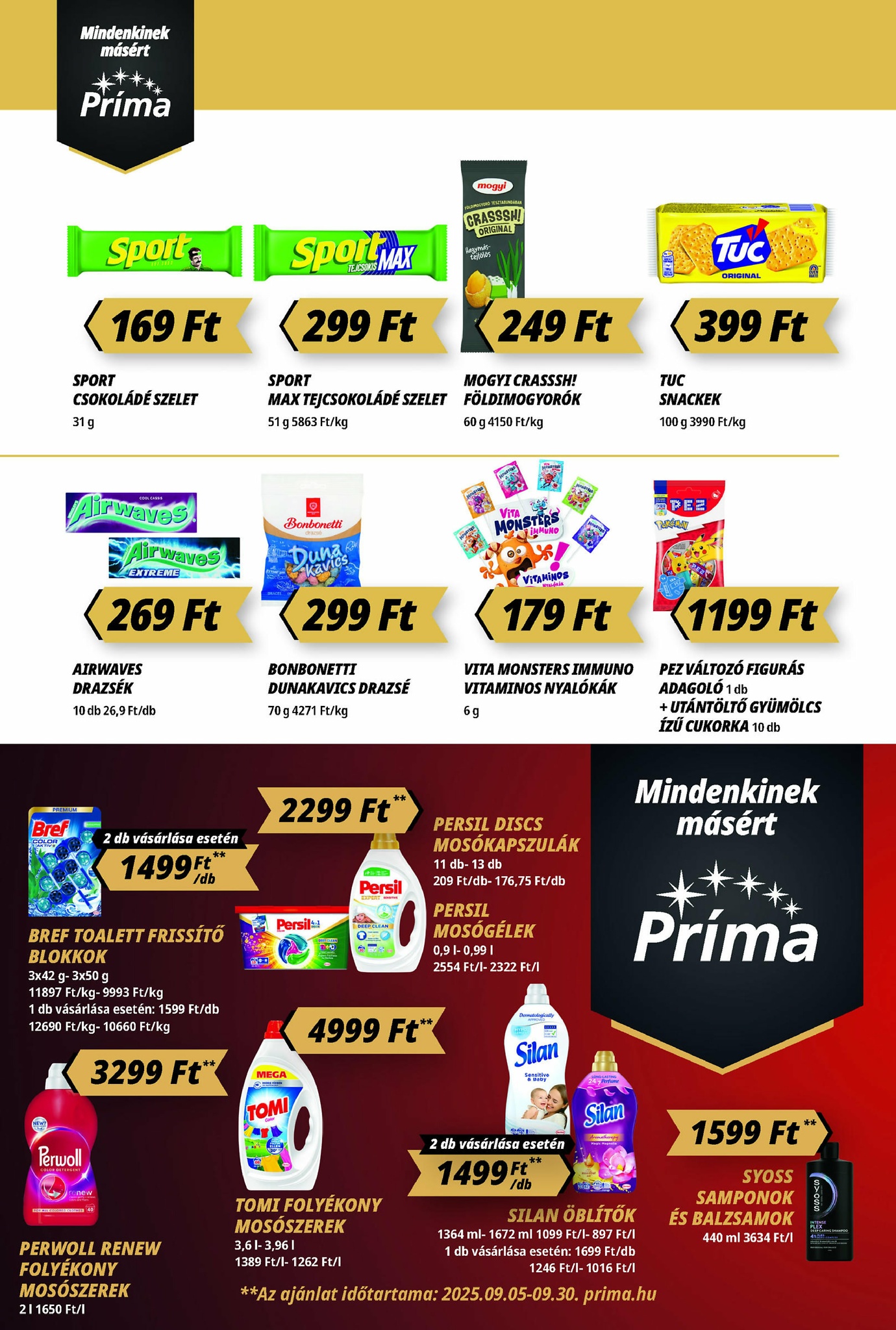 prima - Príma akciós újság, érvényes 09.11. - 09.17. - page: 8