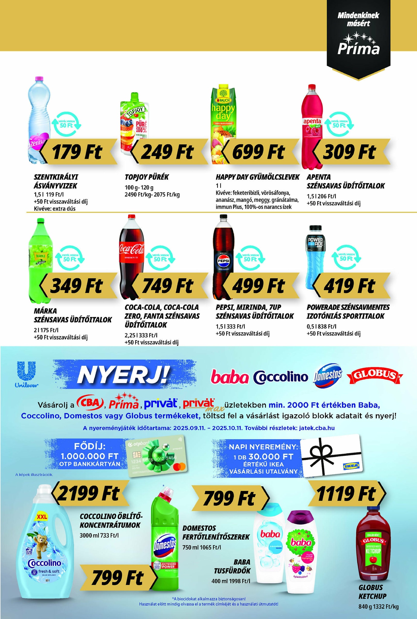 prima - Príma akciós újság, érvényes 09.11. - 09.17. - page: 9