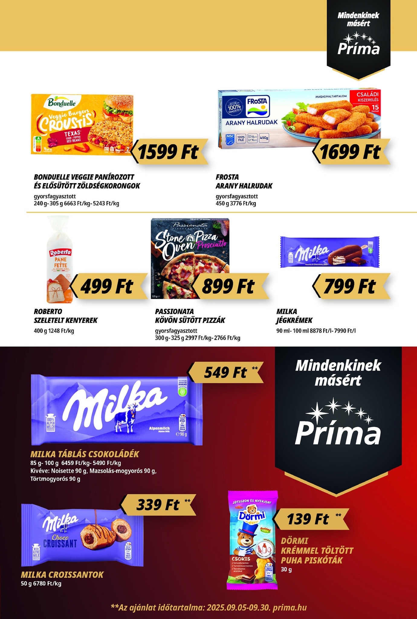 prima - Príma akciós újság, érvényes 09.18. - 09.24. - page: 3