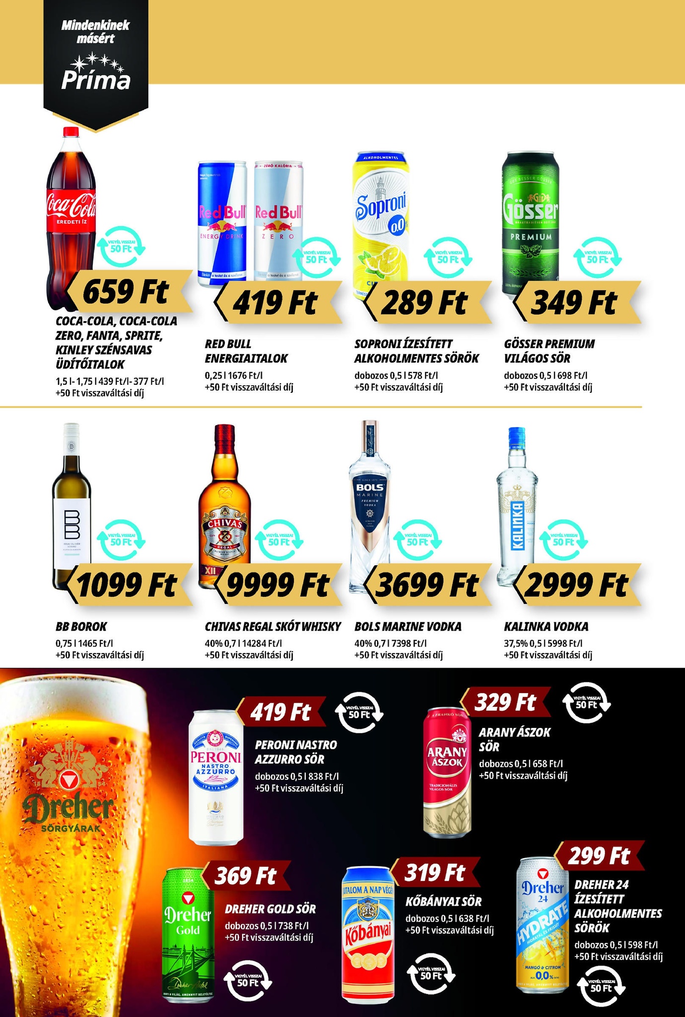 prima - Príma akciós újság, érvényes 09.18. - 09.24. - page: 10