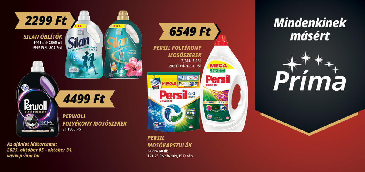 prima - Príma akciós újság, érvényes 10.05. - 10.31.