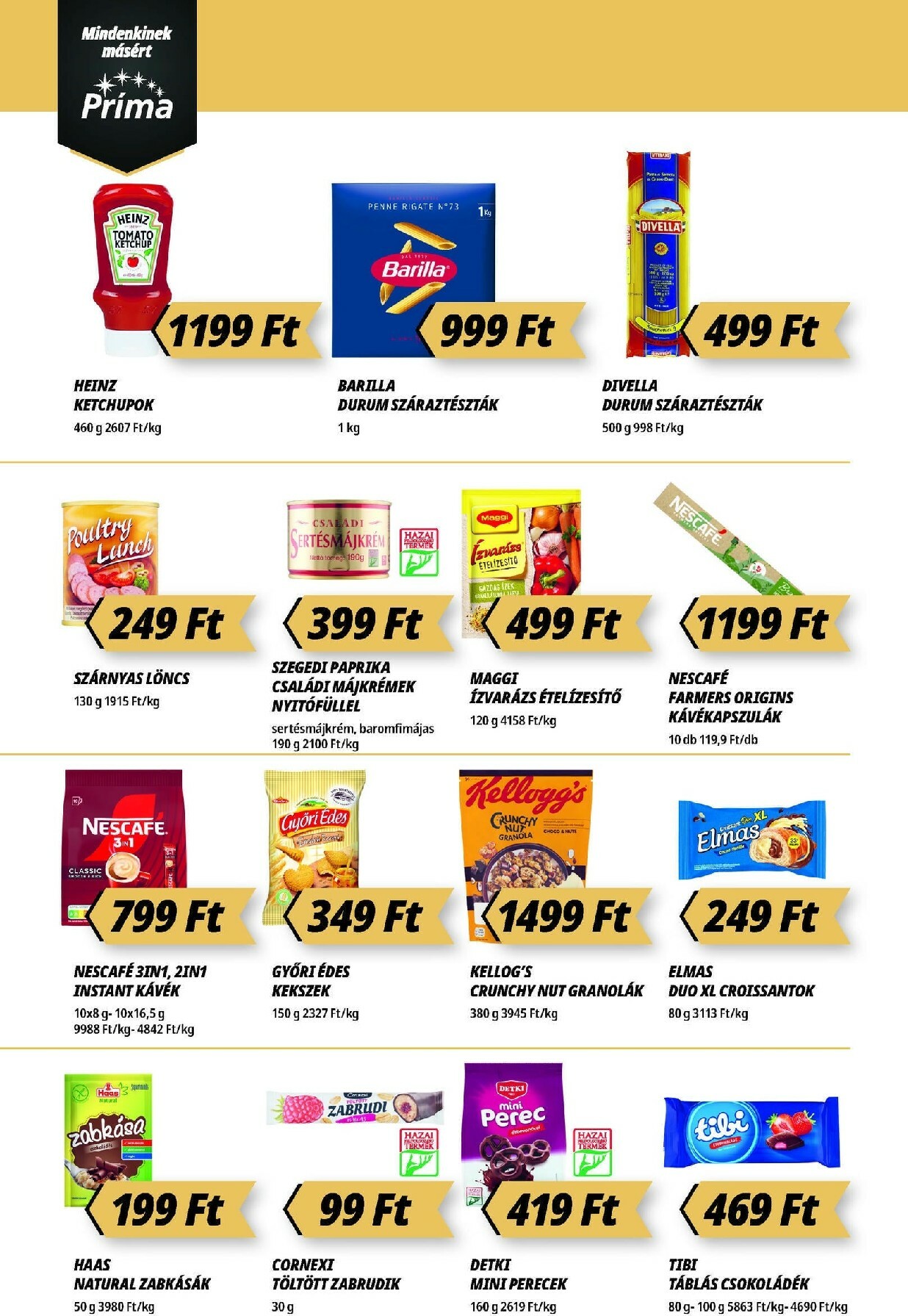 prima - Príma akciós újság, érvényes 10.09. - 10.15. - page: 6