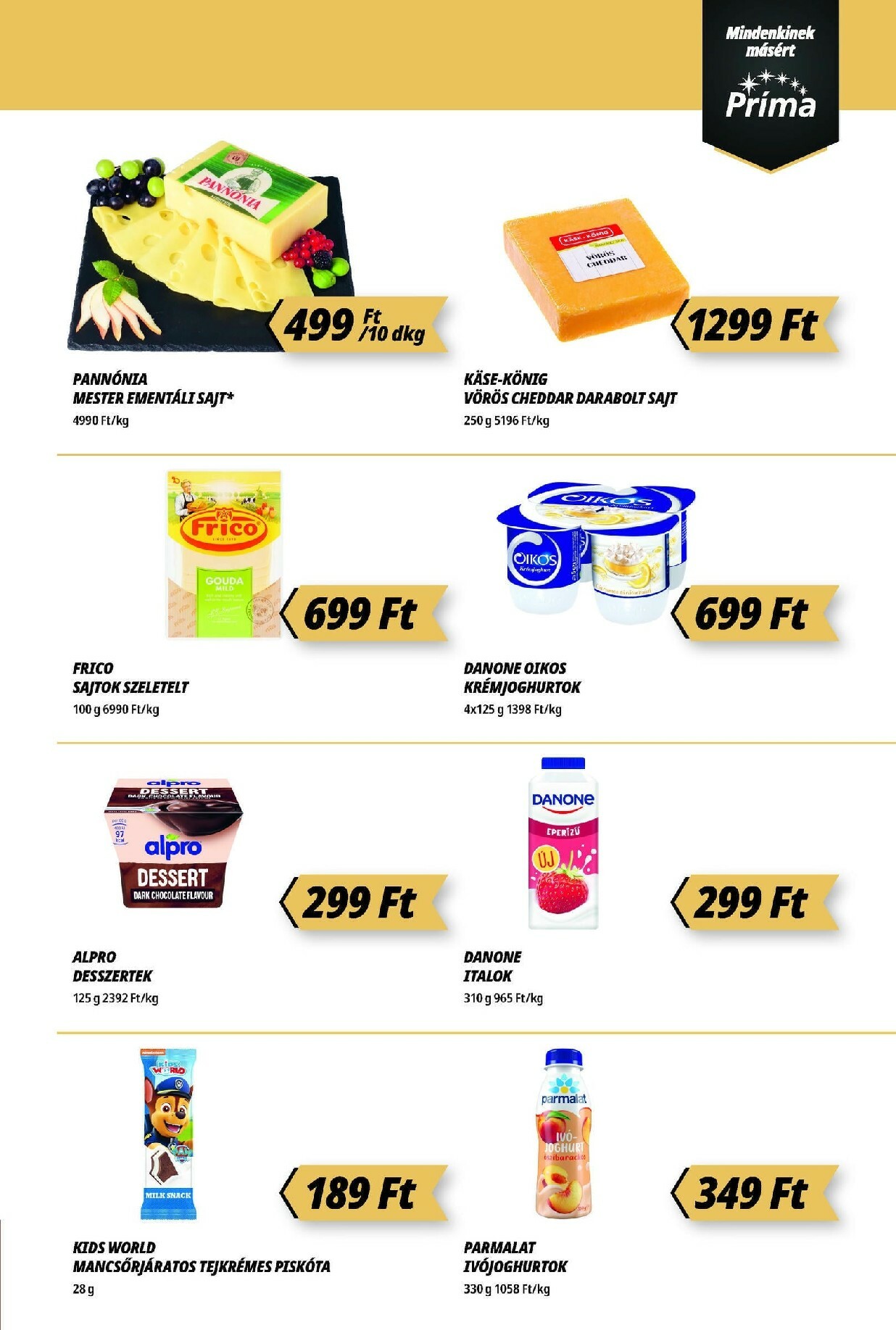 prima - Príma akciós újság, érvényes 10.09. - 10.15. - page: 3