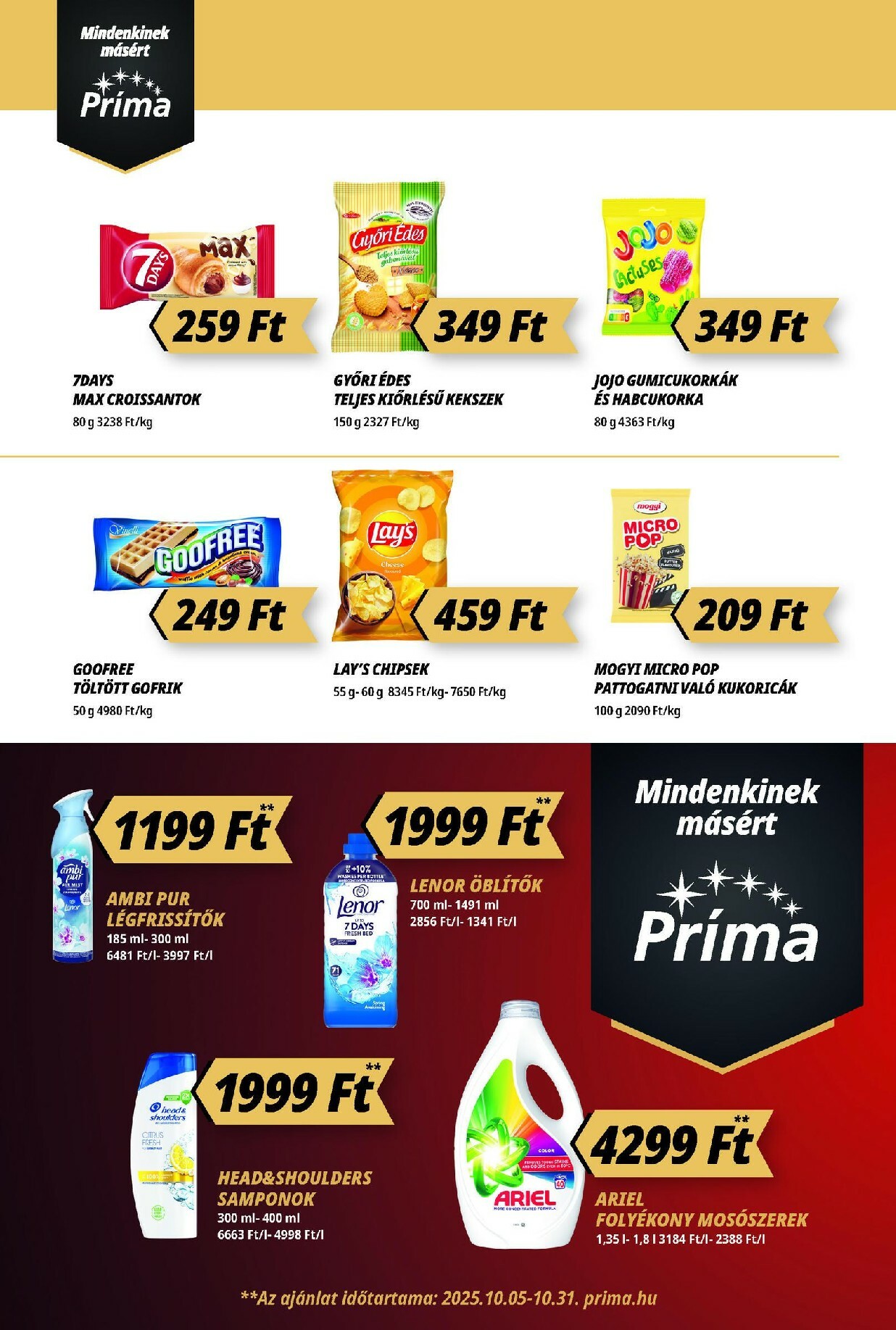 prima - Príma akciós újság, érvényes 10.16. - 10.26. - page: 8