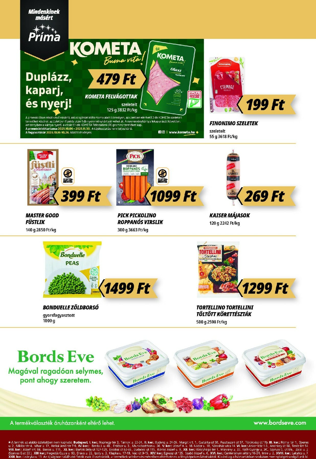 prima - Príma akciós újság, érvényes 10.16. - 10.26. - page: 2