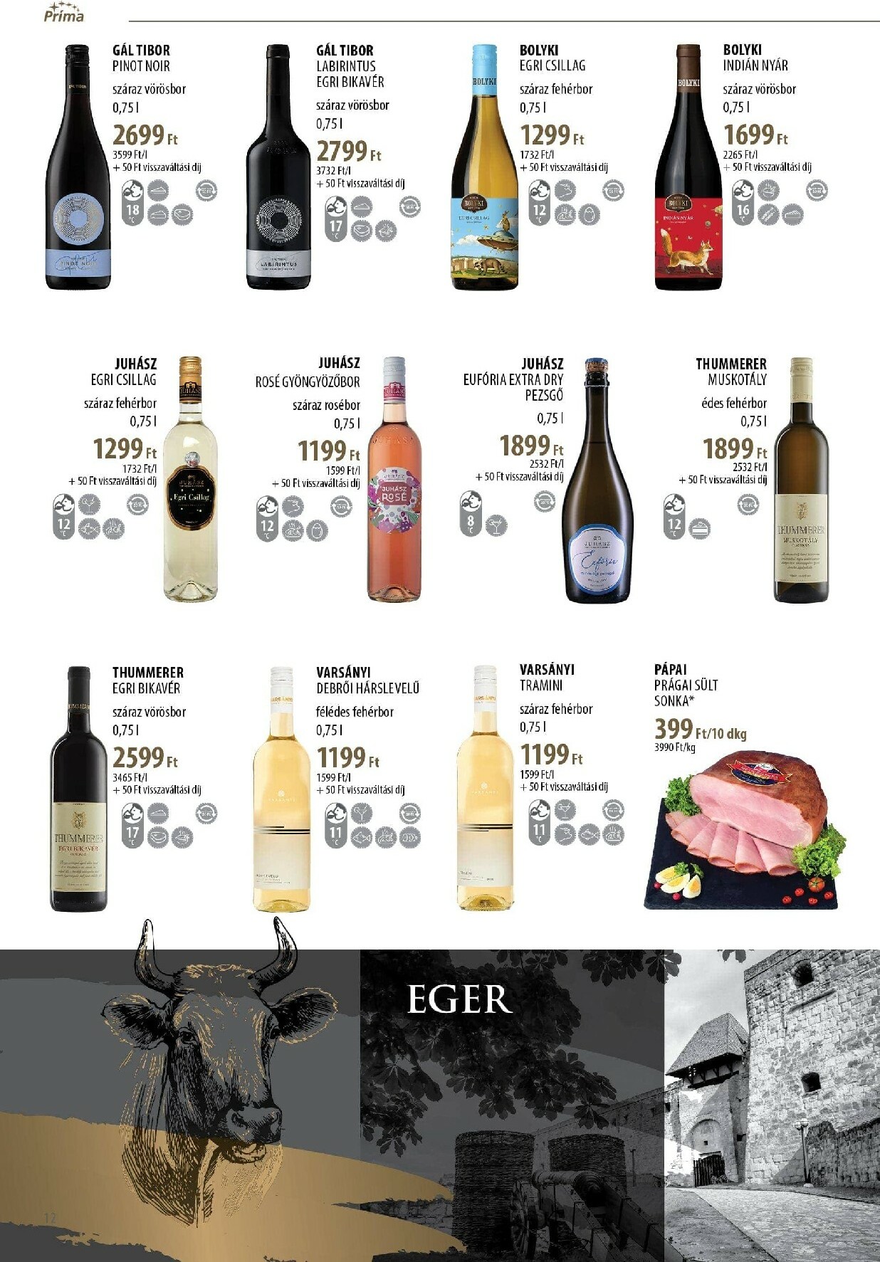 prima - Príma - Borkatalógus akciós újság, érvényes 11.11. - 12.31. - page: 12